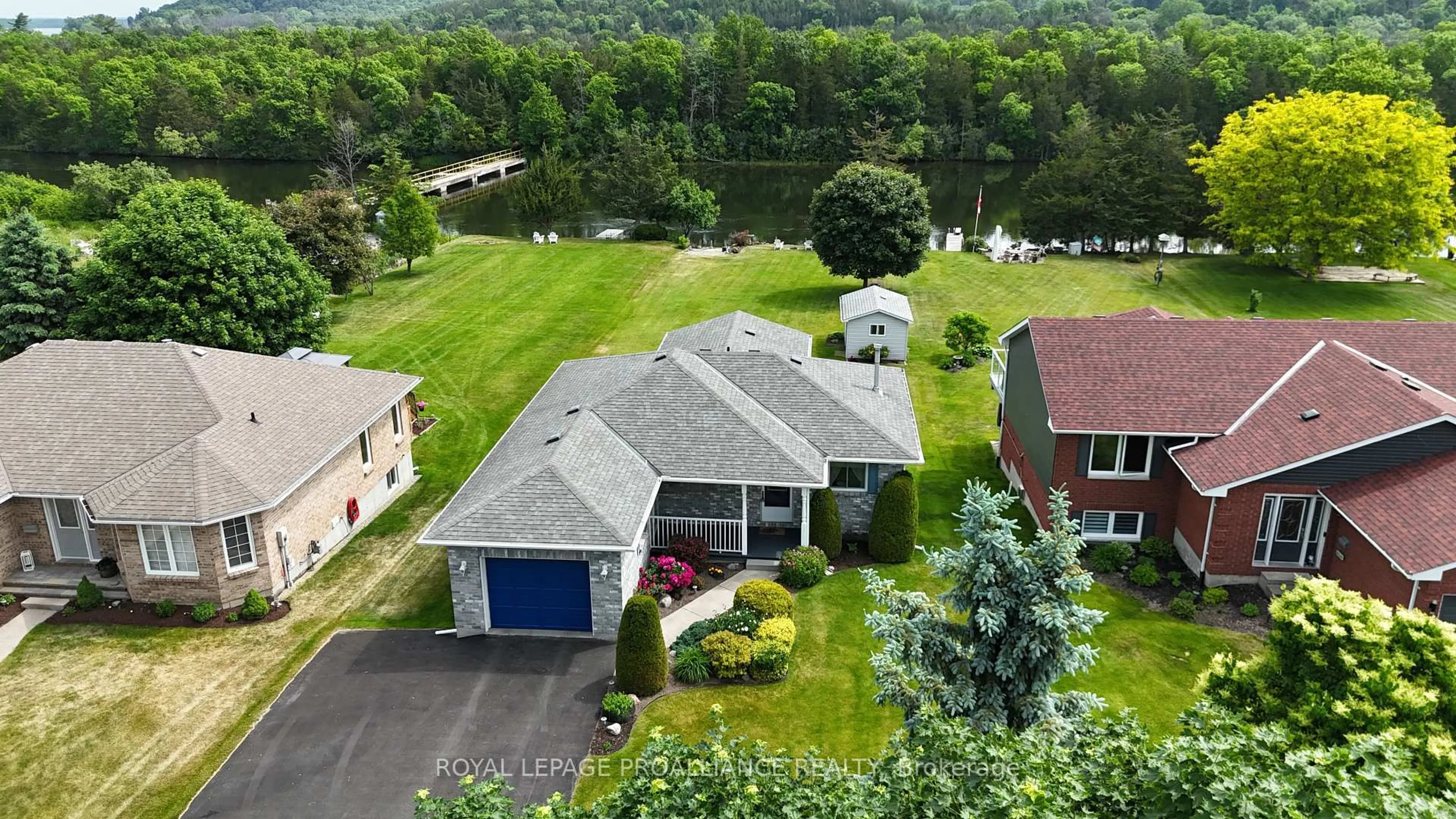 A pic from outside/outdoor area/front of a property/back of a property/a pic from drone, unknown for 244 North Trent St, Hastings Ontario K0K 2C0