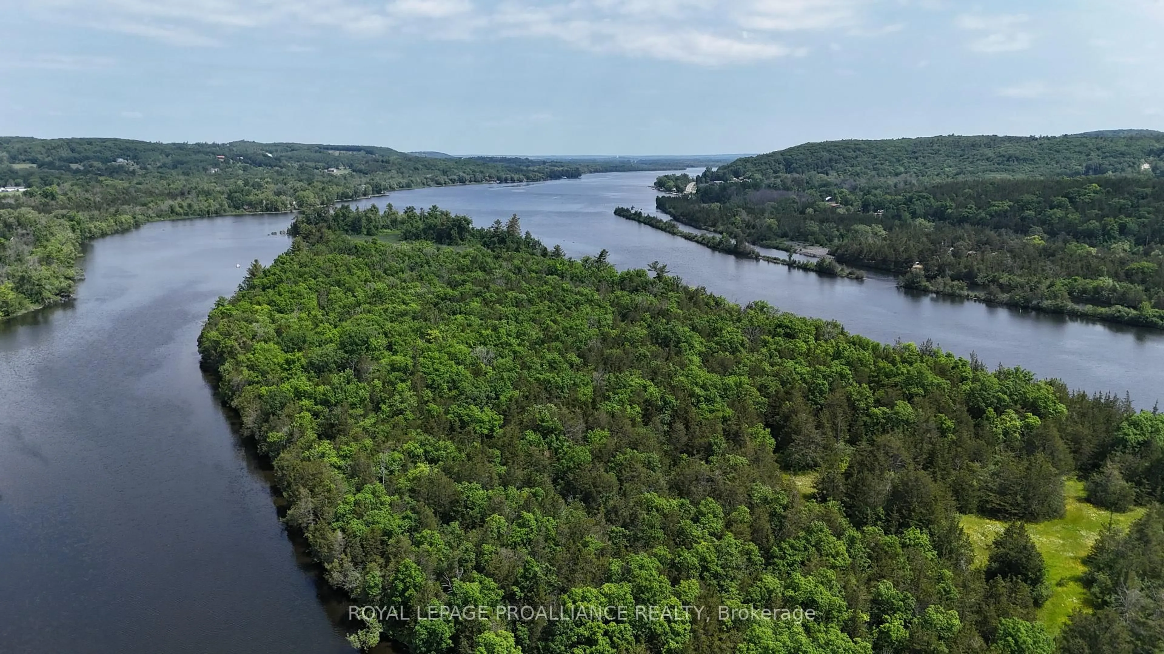 A pic from outside/outdoor area/front of a property/back of a property/a pic from drone, water/lake/river/ocean view for 244 North Trent St, Hastings Ontario K0K 2C0