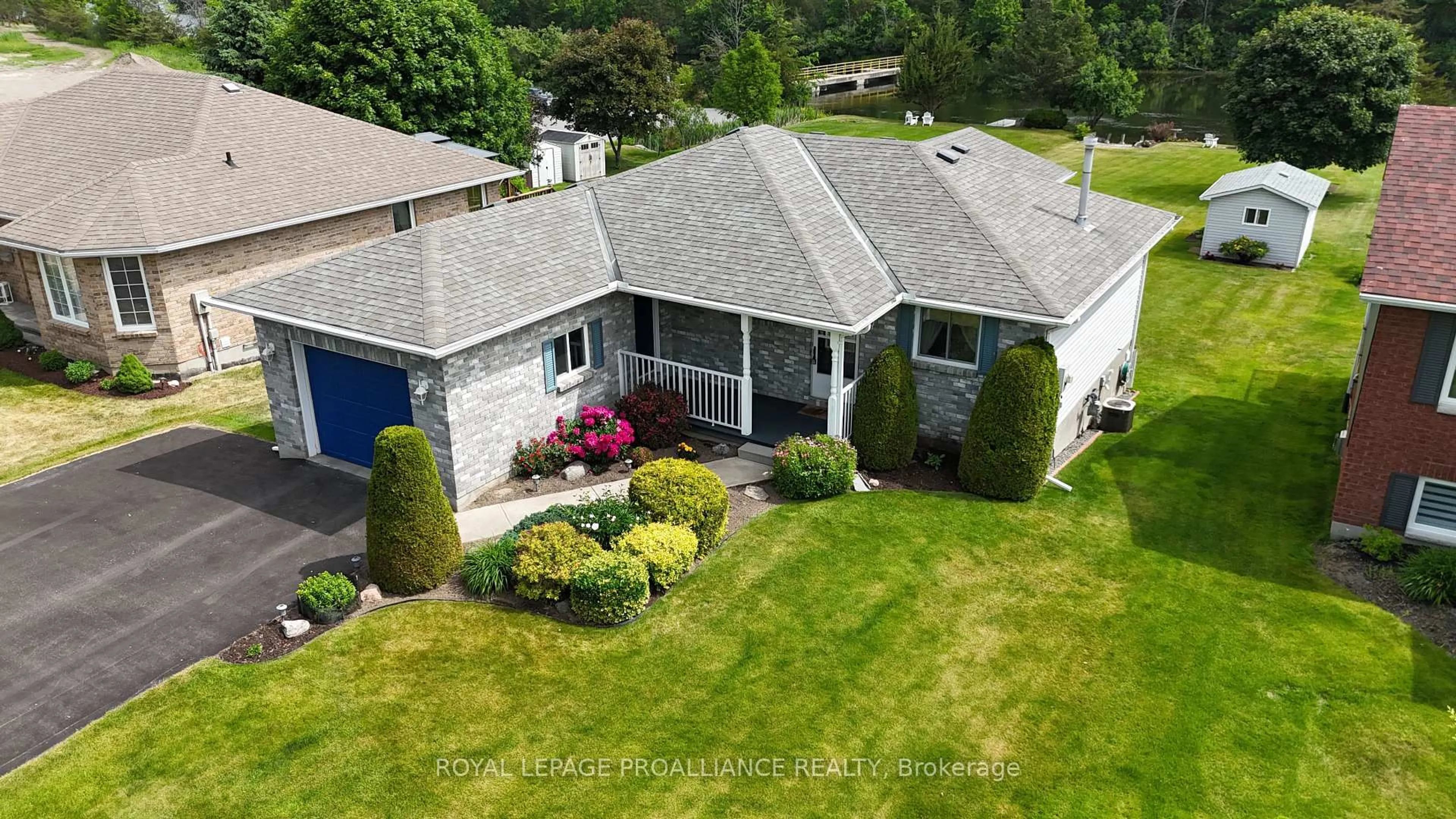 A pic from outside/outdoor area/front of a property/back of a property/a pic from drone, unknown for 244 North Trent St, Hastings Ontario K0K 2C0