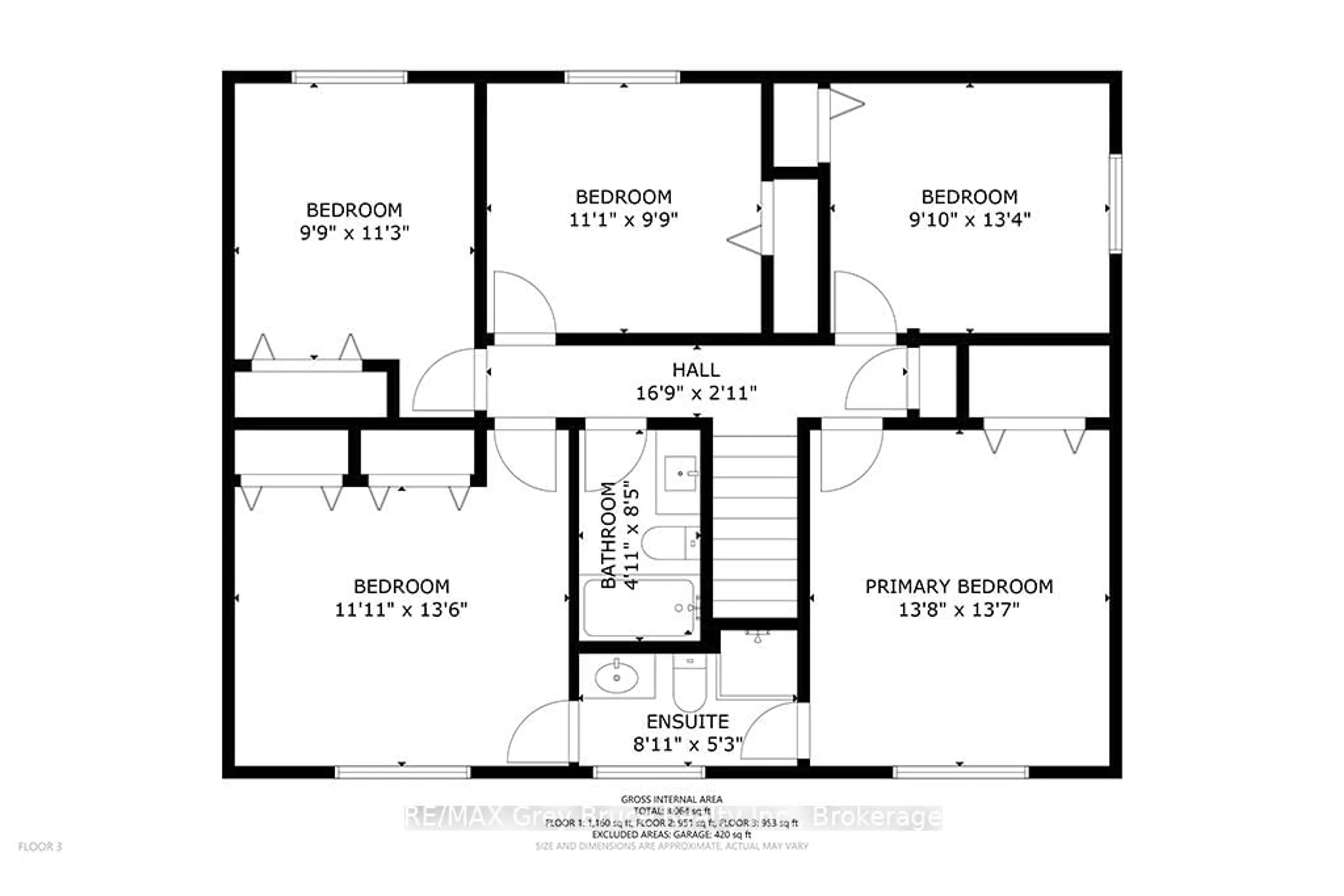 Floor plan for 79 Farrar St, Meaford Ontario N4L 1E6