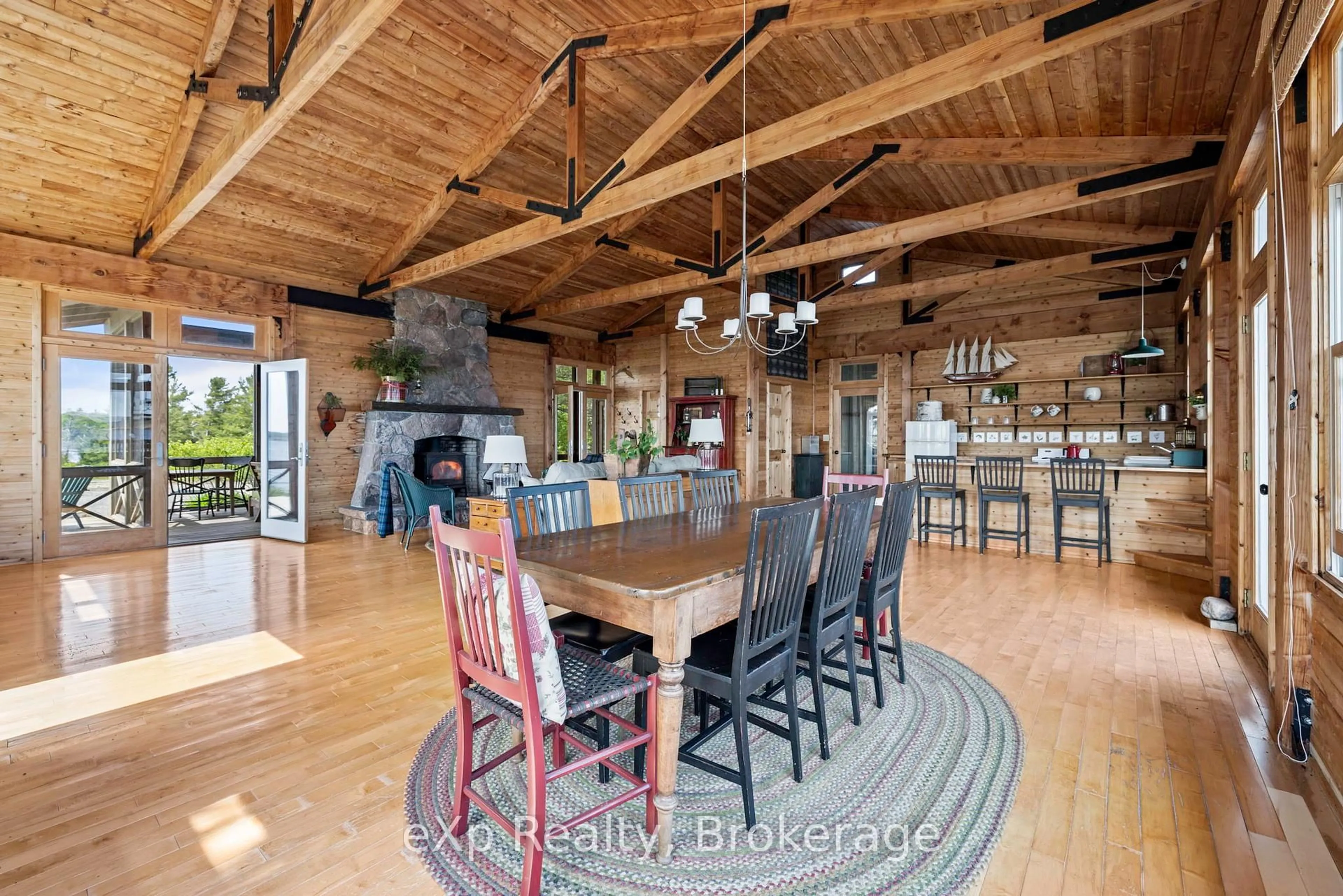 Open concept kitchen, unknown for 1 Nebahwin Island, Carling Ontario P0G 1G0
