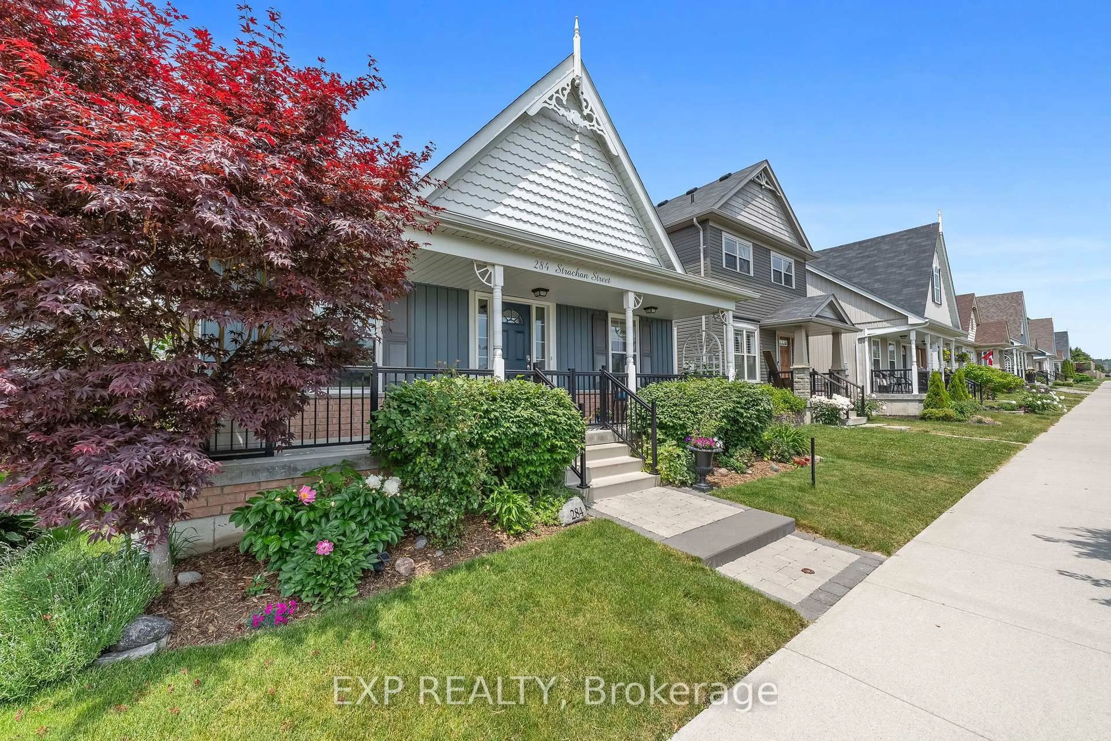 A pic from outside/outdoor area/front of a property/back of a property/a pic from drone, street for 284 Strachan St, Port Hope Ontario L1A 0C8