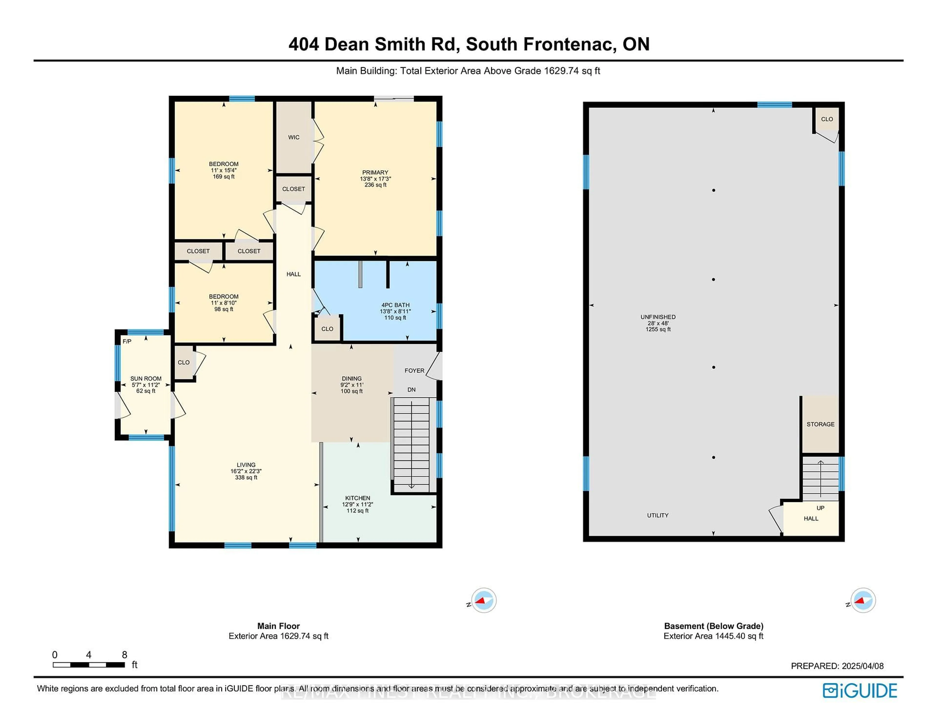 Floor plan for 404 Dean Smith Road Dr, Perth Road Ontario K0H 2L0