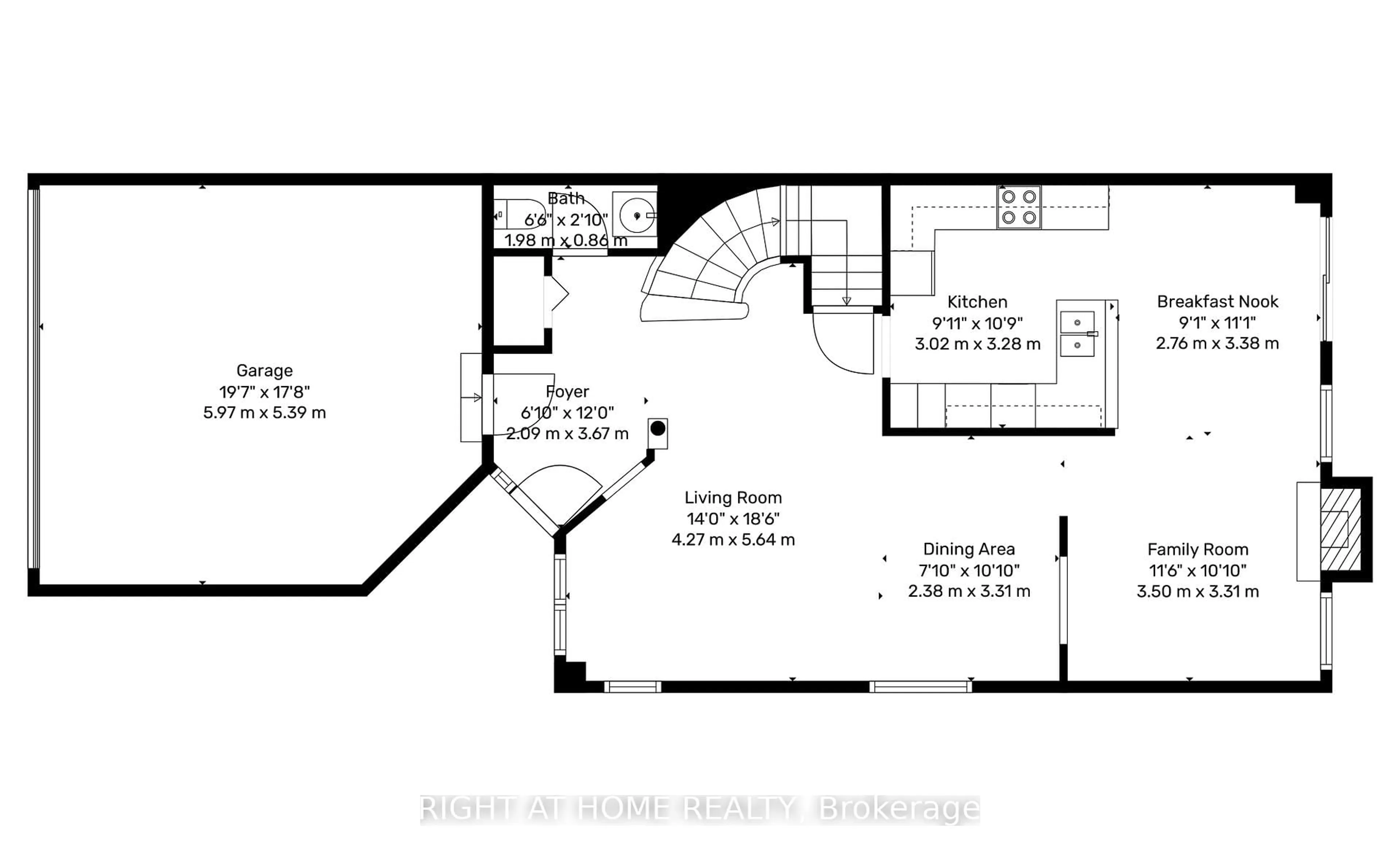 Floor plan for 2383 Glandriel Cres, Ottawa Ontario K4A 4T1