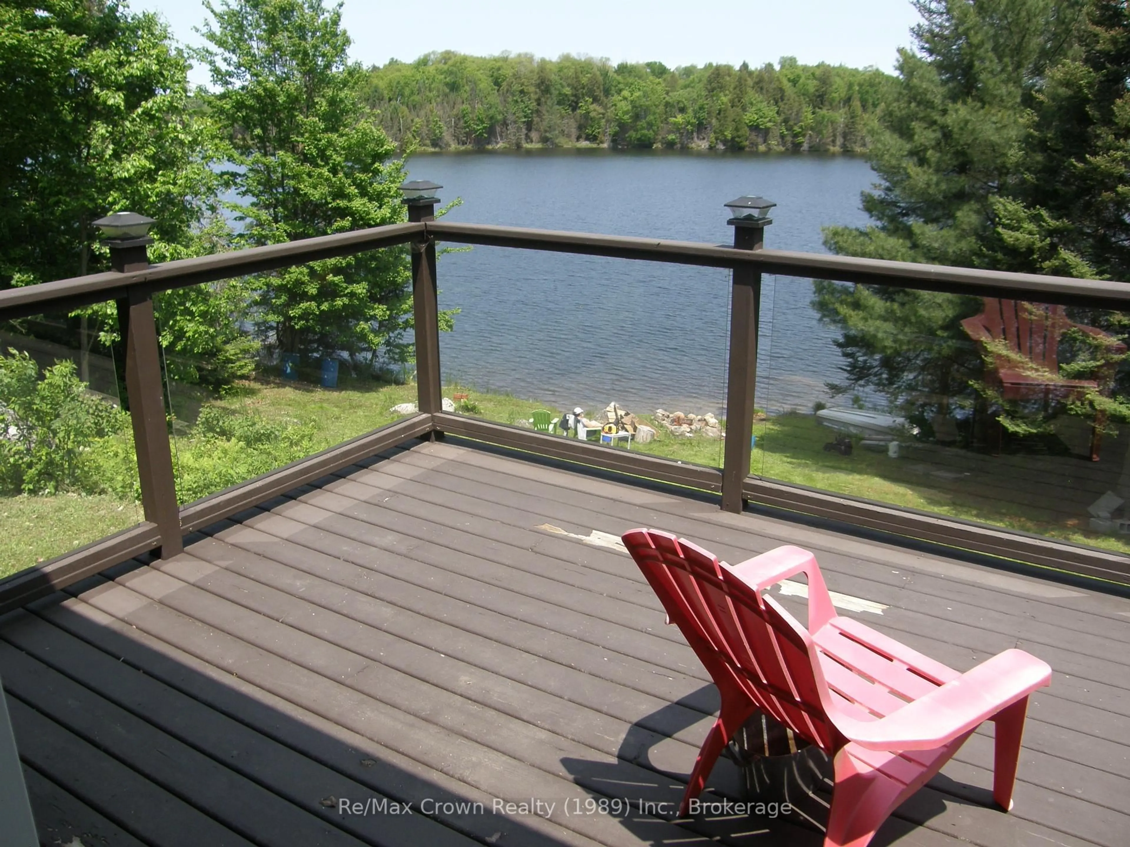 Patio, water/lake/river/ocean view for 41 Andy Neville Pkwy, Machar Ontario P0A 1X0