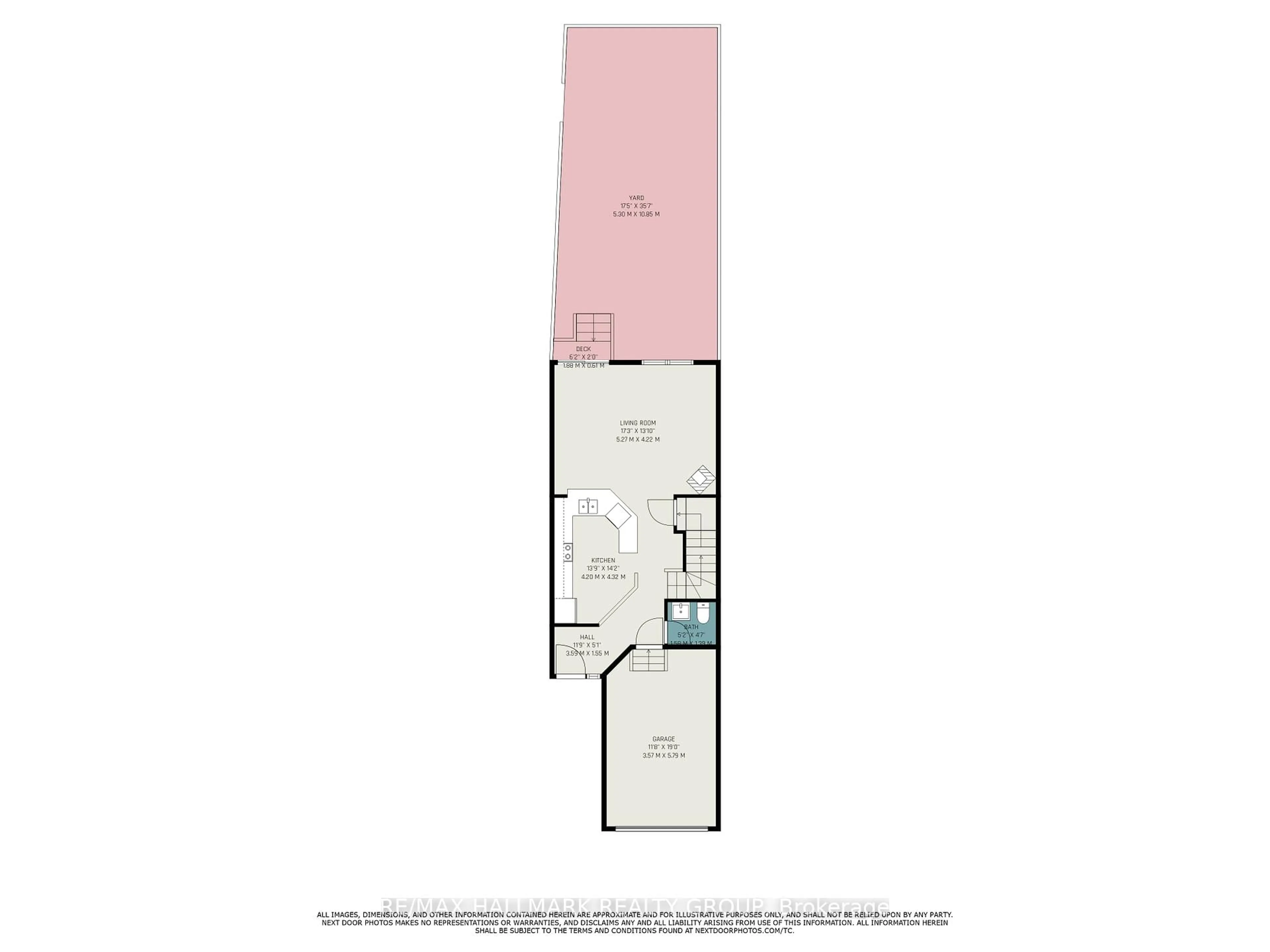 Floor plan for 119 Topham Terr, Orleans Ontario K4A 5B8