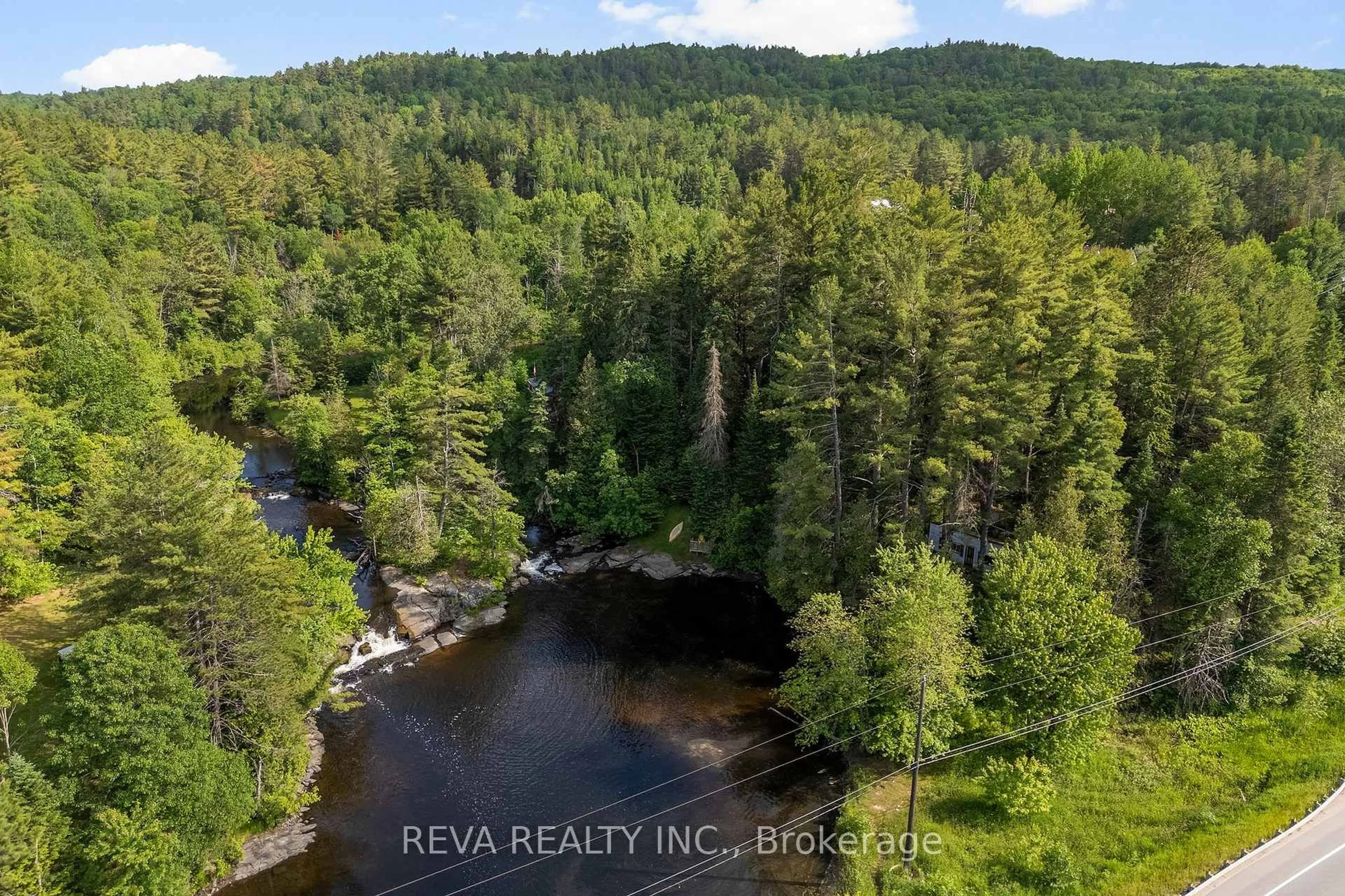A pic from outside/outdoor area/front of a property/back of a property/a pic from drone, water/lake/river/ocean view for 35532 Highway 28 Highway, Carlow/Mayo Ontario K0L 2M0
