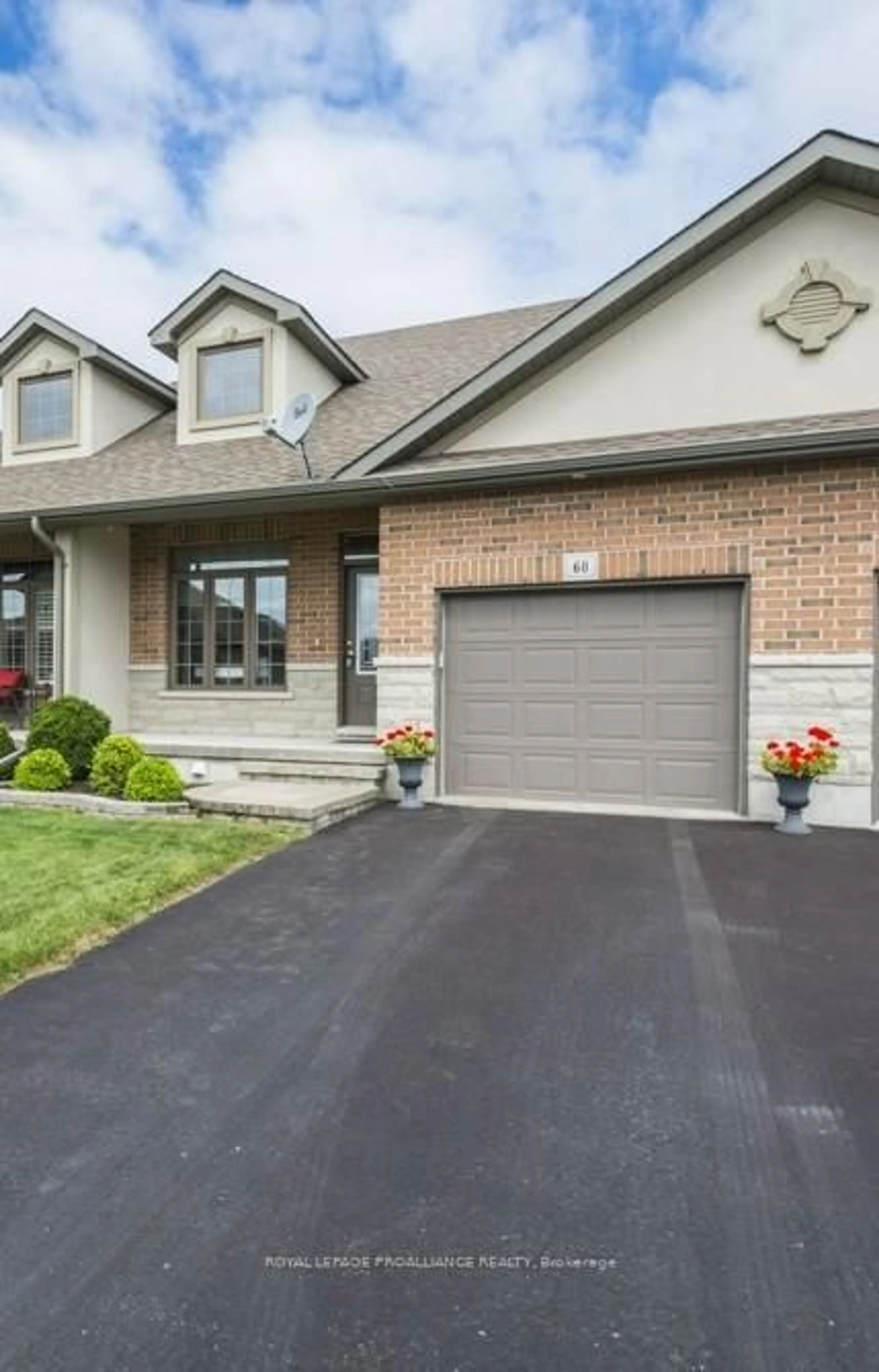 Home with brick exterior material, street for 60 Princeton Pl, Belleville Ontario K8N 0B3