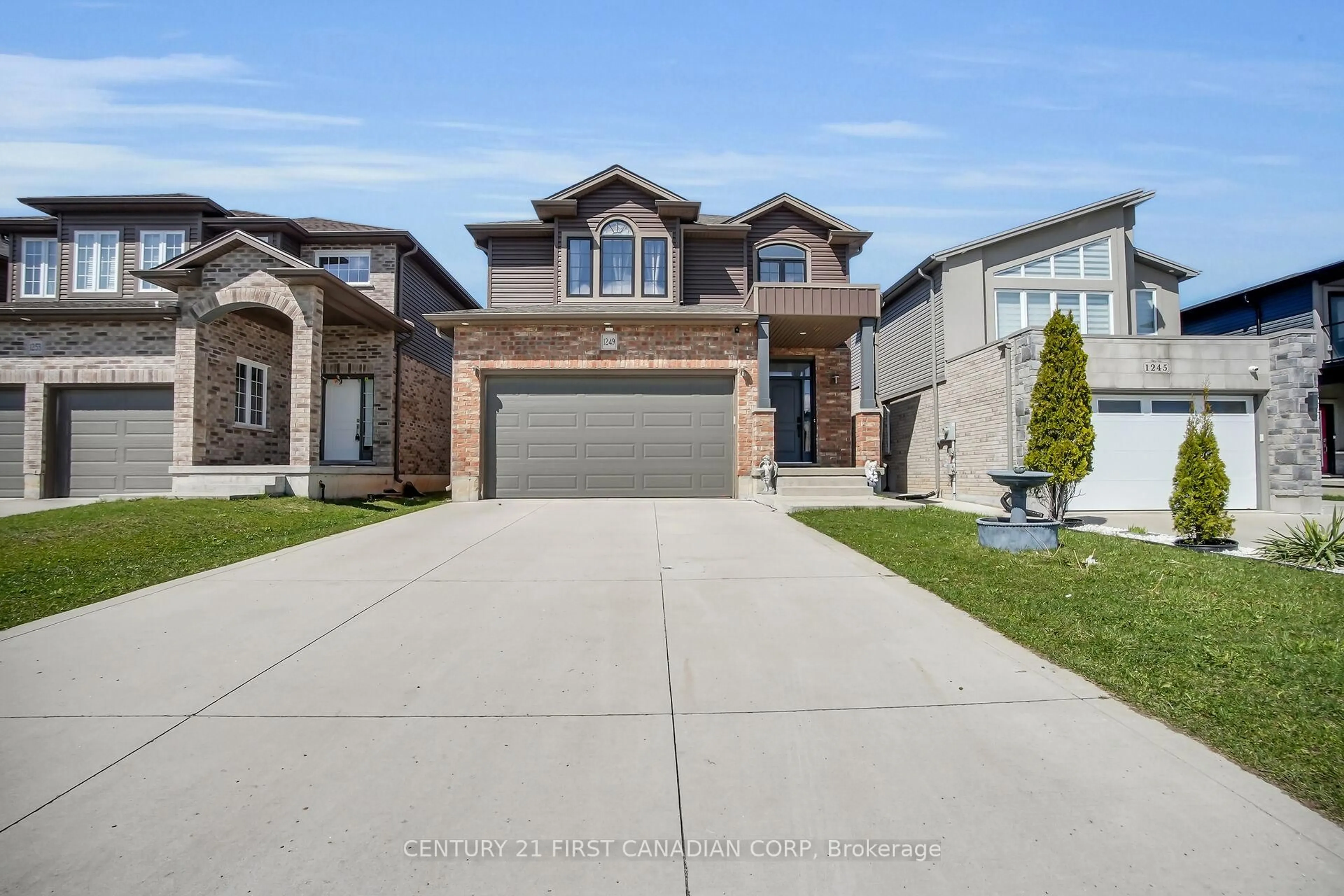 Home with brick exterior material, street for 1249 Sandbar St, London North Ontario N6G 0Y3