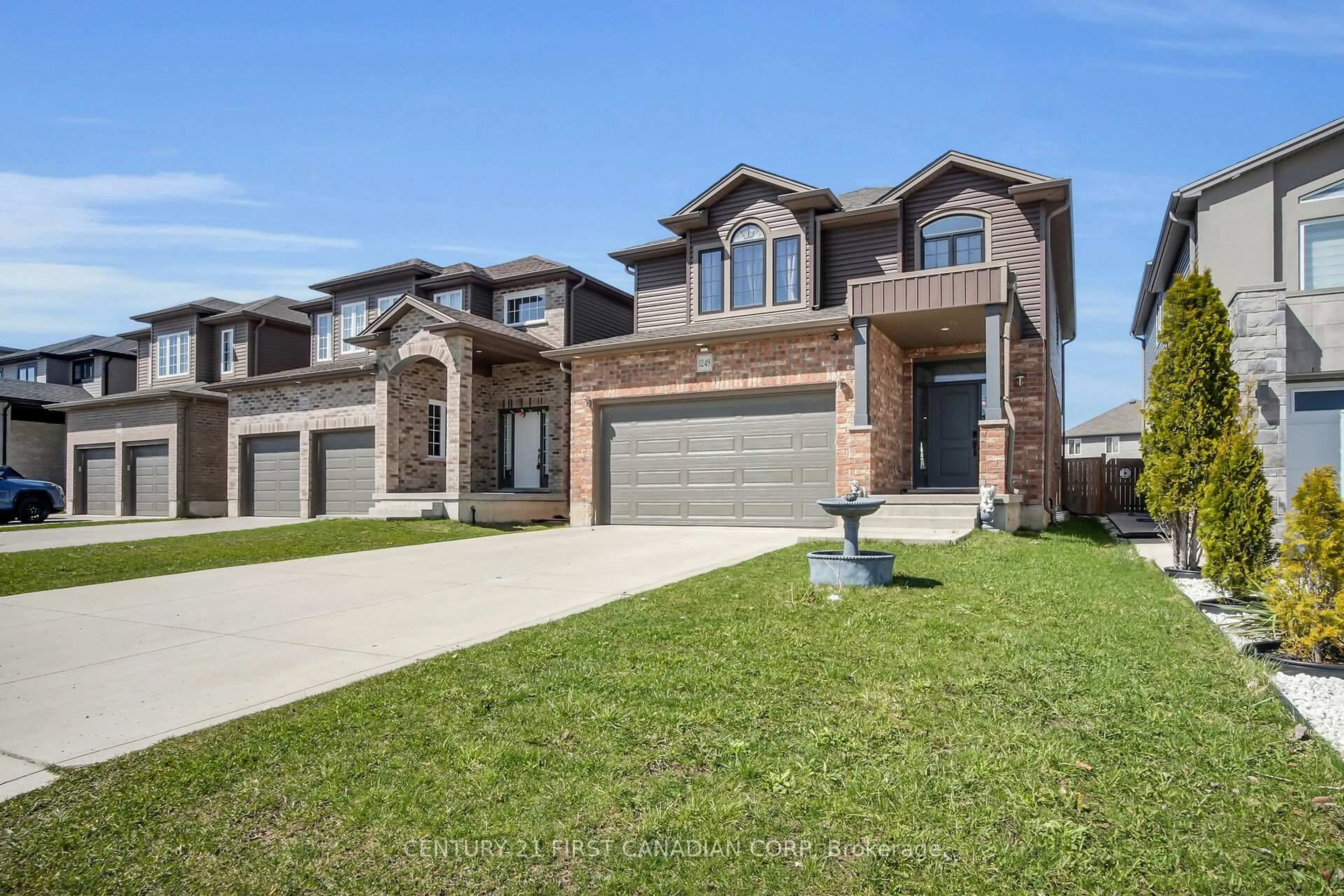 Home with brick exterior material, street for 1249 Sandbar St, London North Ontario N6G 0Y3