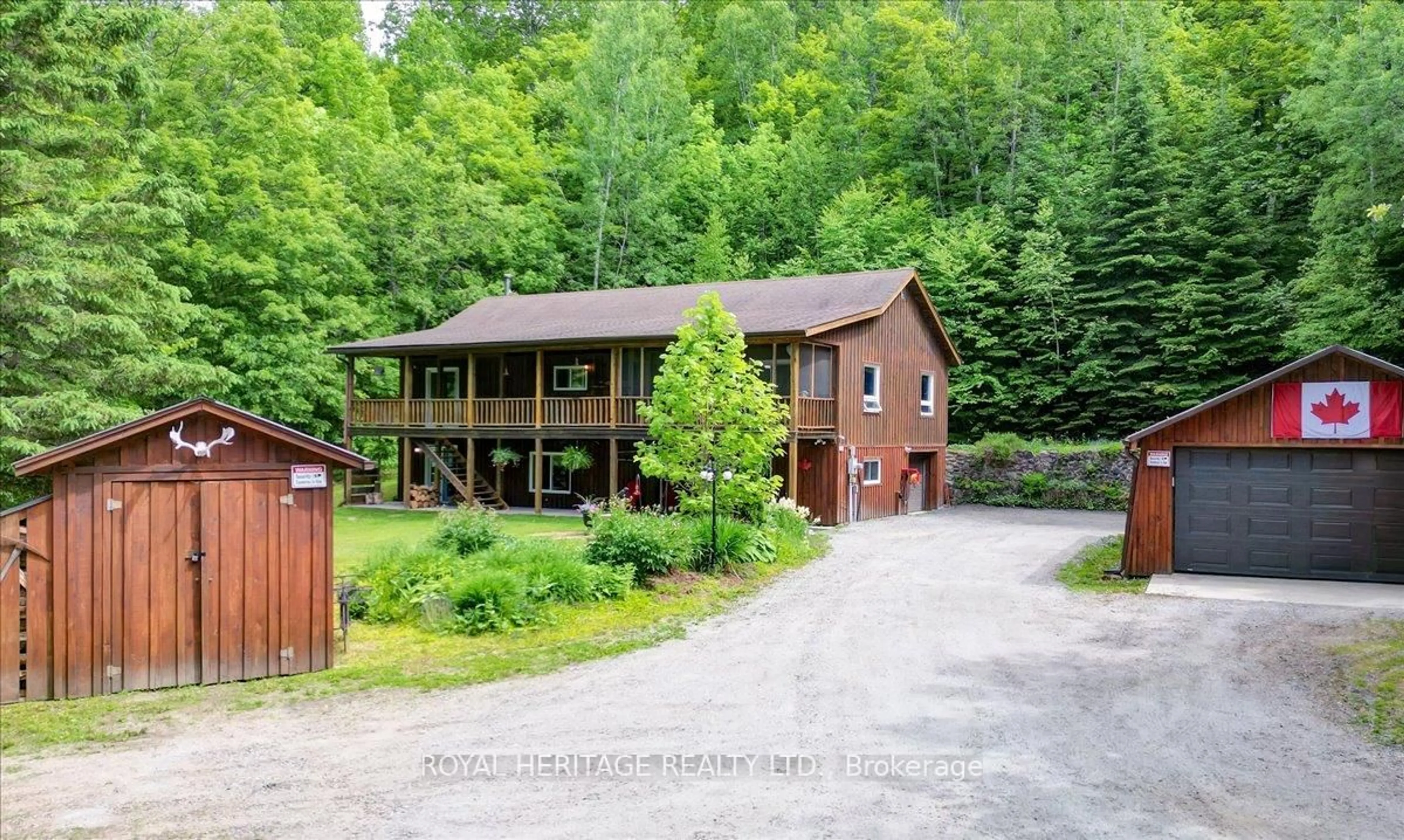 A pic from outside/outdoor area/front of a property/back of a property/a pic from drone, unknown for 192 Quarry Rd, Bancroft Ontario K0L 1C0