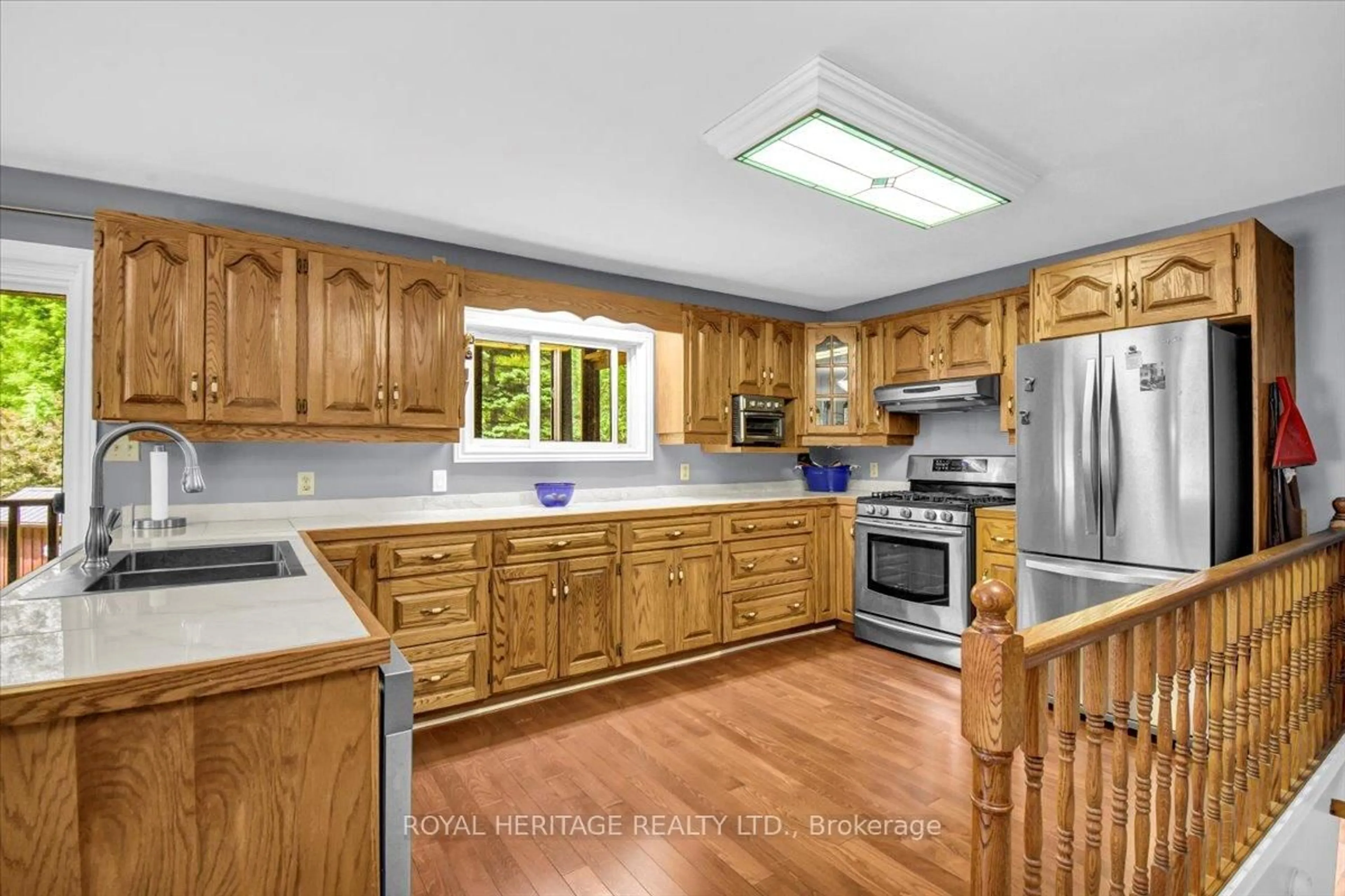 Open concept kitchen, ceramic/tile floor for 192 Quarry Rd, Bancroft Ontario K0L 1C0
