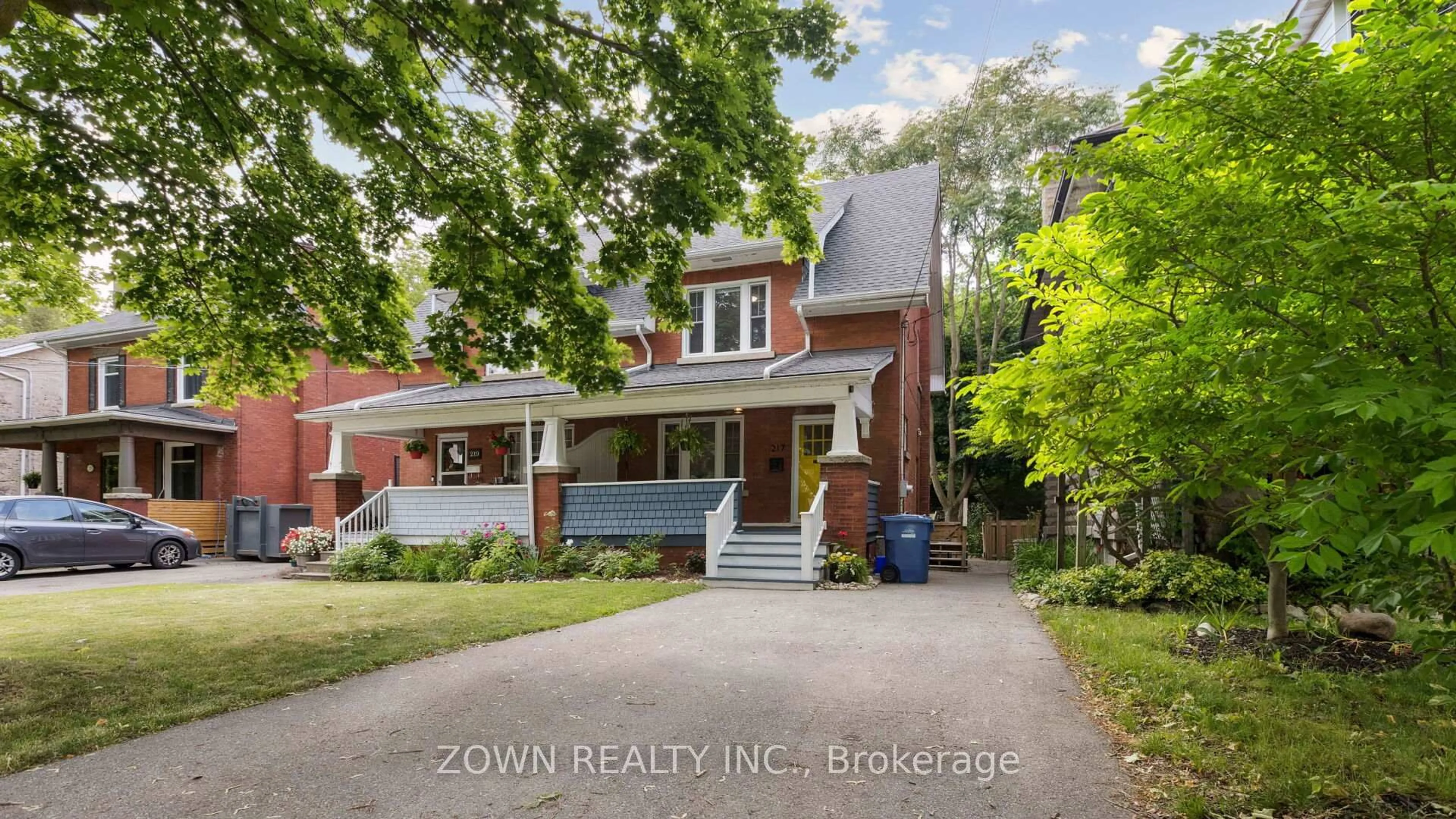 Home with brick exterior material, street for 217 Waterloo Ave, Guelph Ontario N1H 3J4
