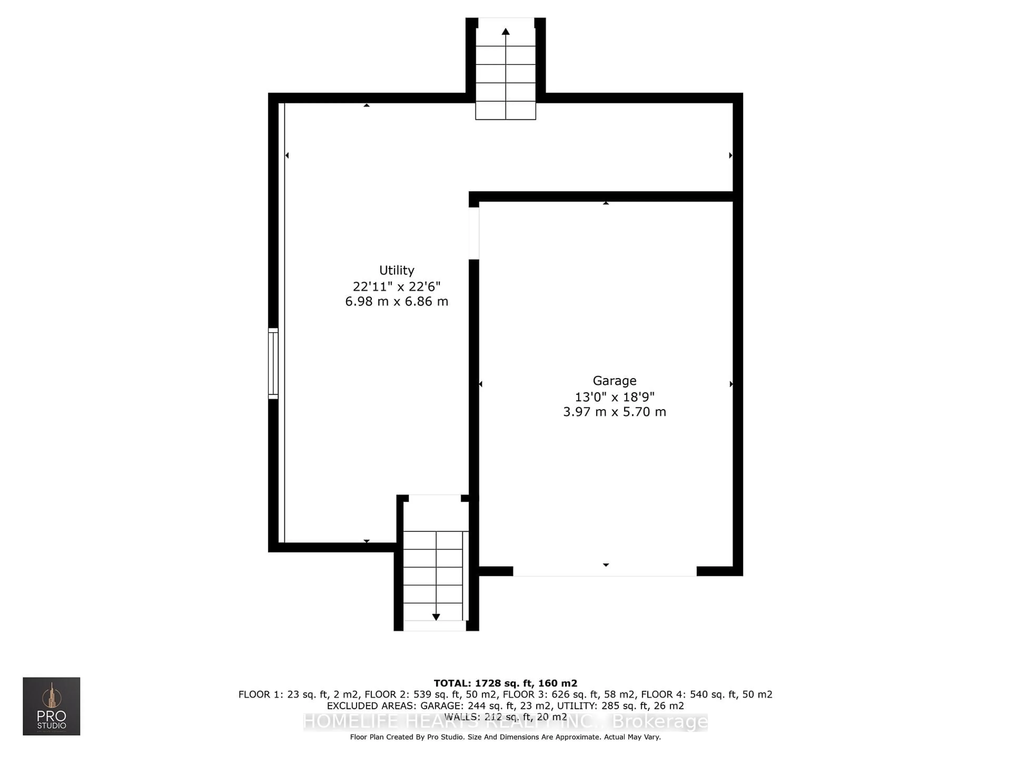 Floor plan for 840 Stone Church Rd, Hamilton Ontario L8W 1A8