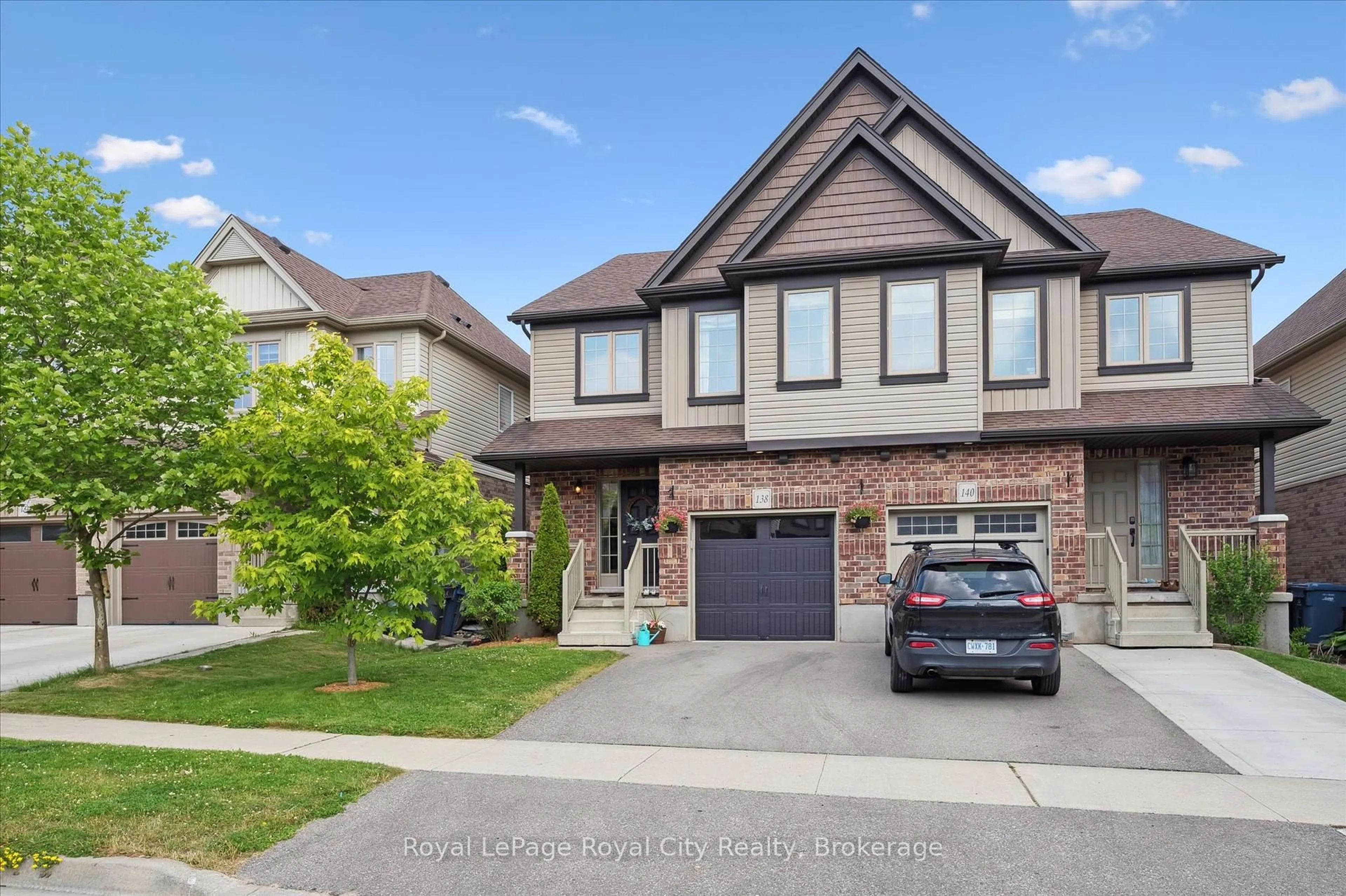 Home with brick exterior material, street for 138 Couling Cres, Guelph Ontario N1H 6J1