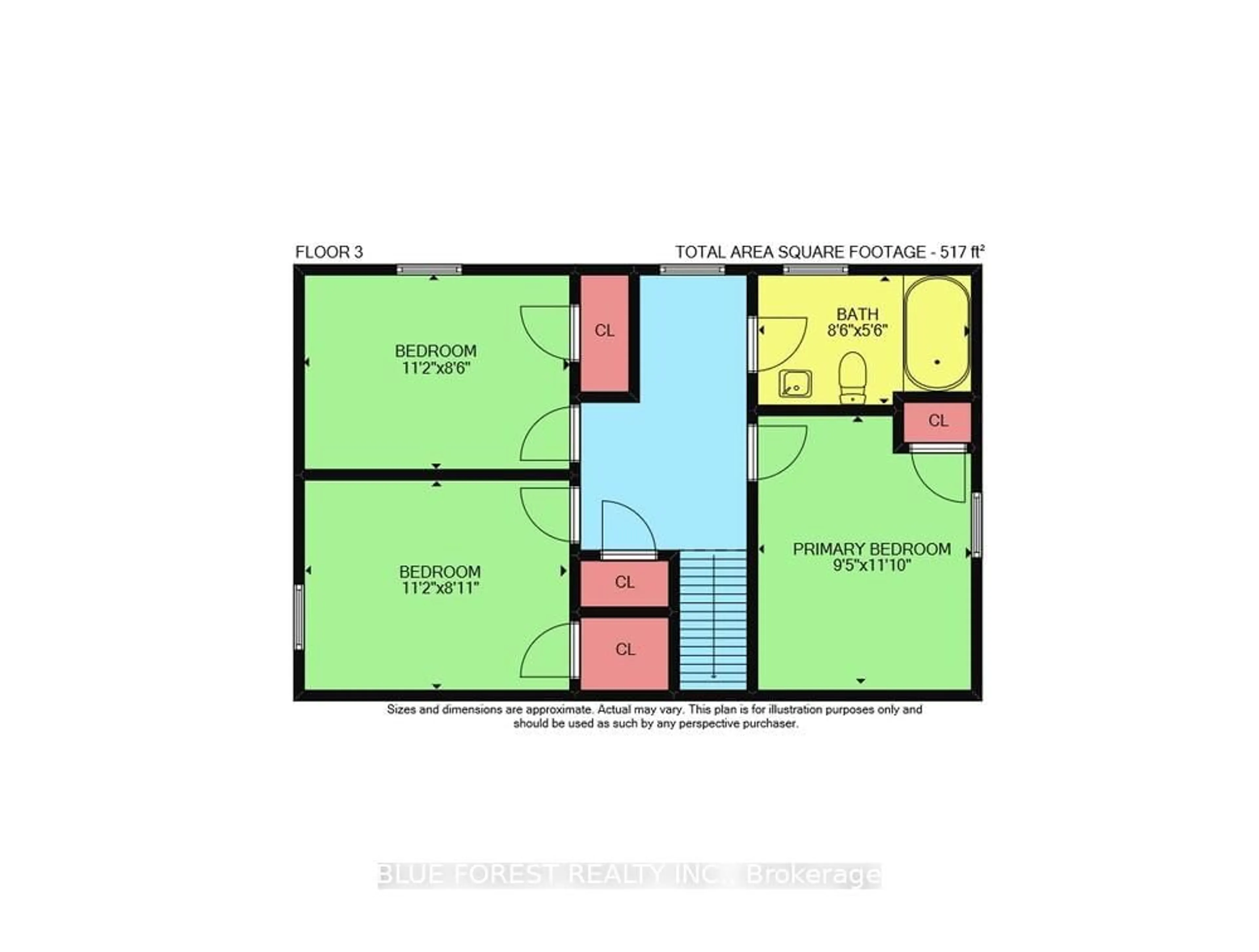 Floor plan for 685 Strathmeyer St, London East Ontario N5Y 3Z3