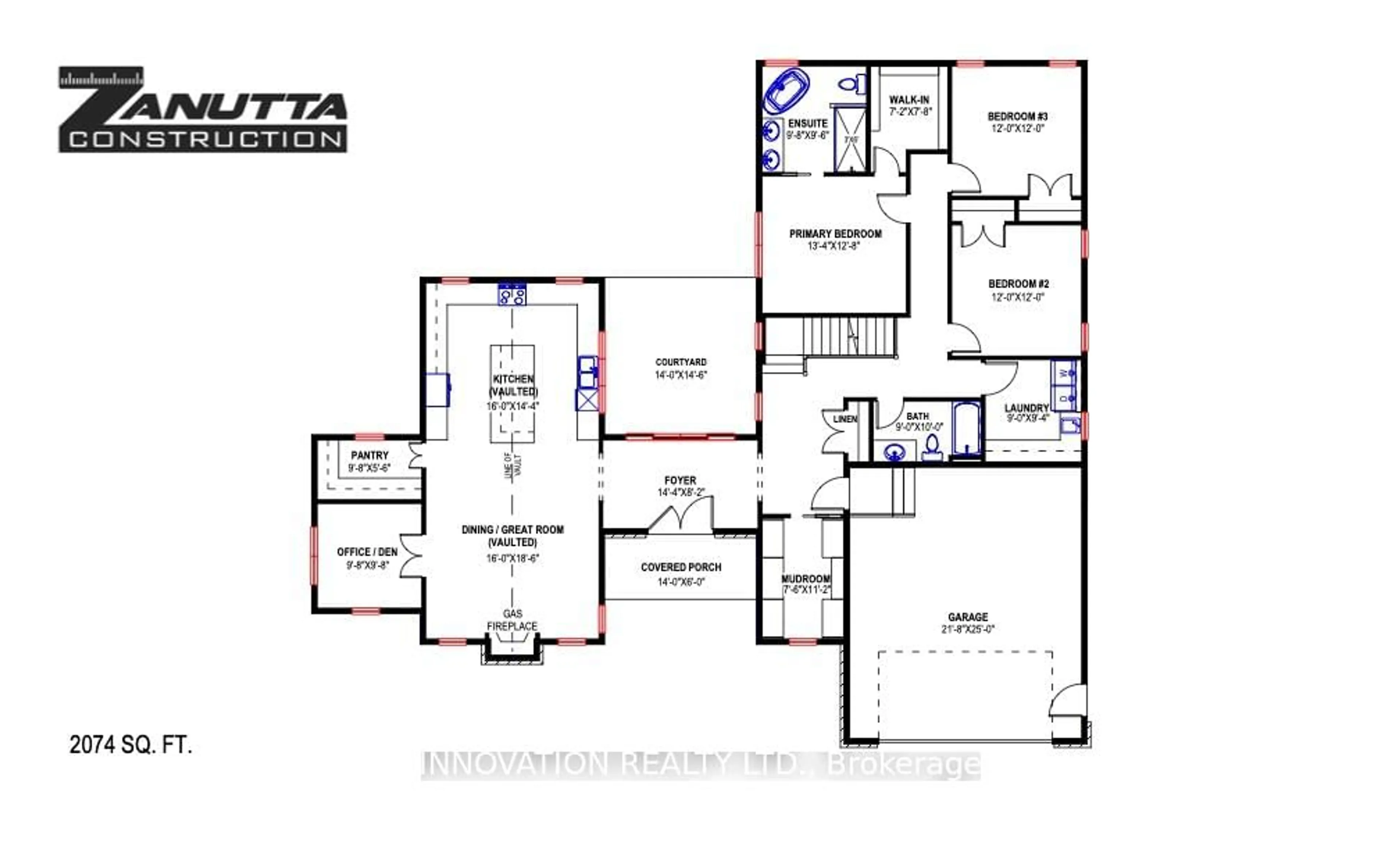 Floor plan for 10484 St John St, North Dundas Ontario K0E 1S0