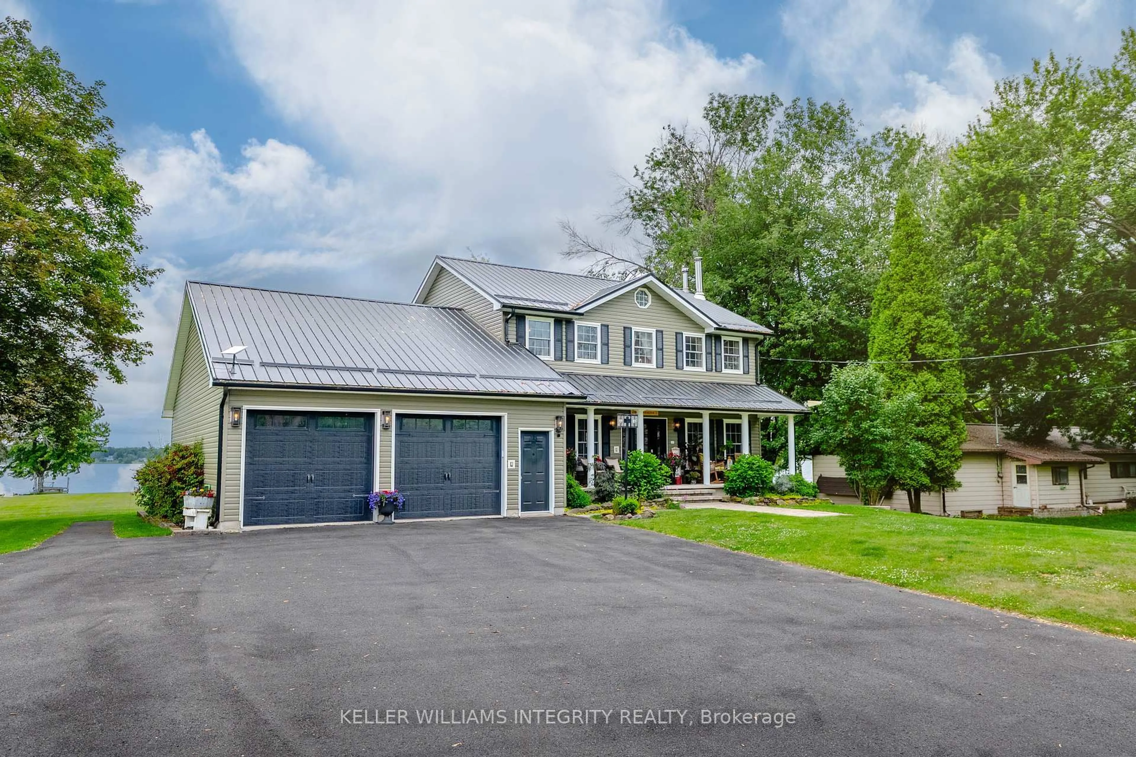 A pic from outside/outdoor area/front of a property/back of a property/a pic from drone, street for 13974 Willbruck Dr, South Stormont Ontario K0C 1X0
