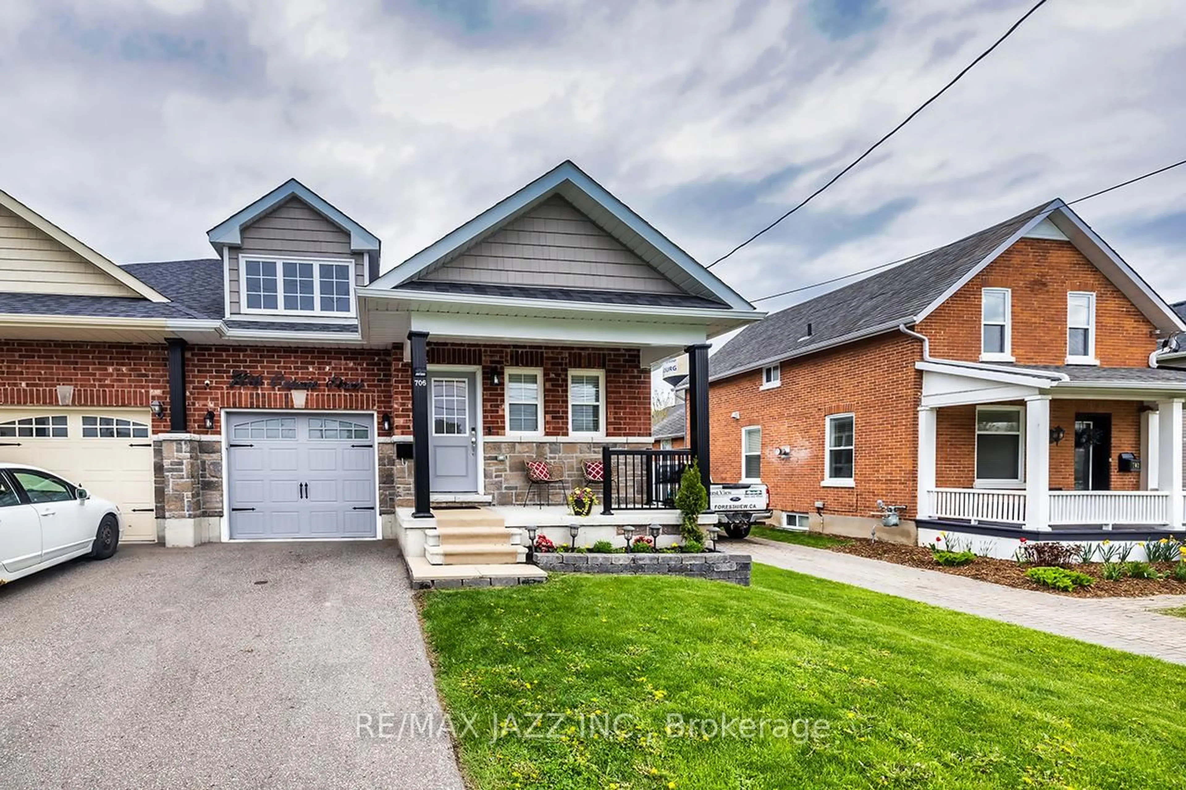 Home with brick exterior material, street for 706 Ontario St, Cobourg Ontario K9A 3C5