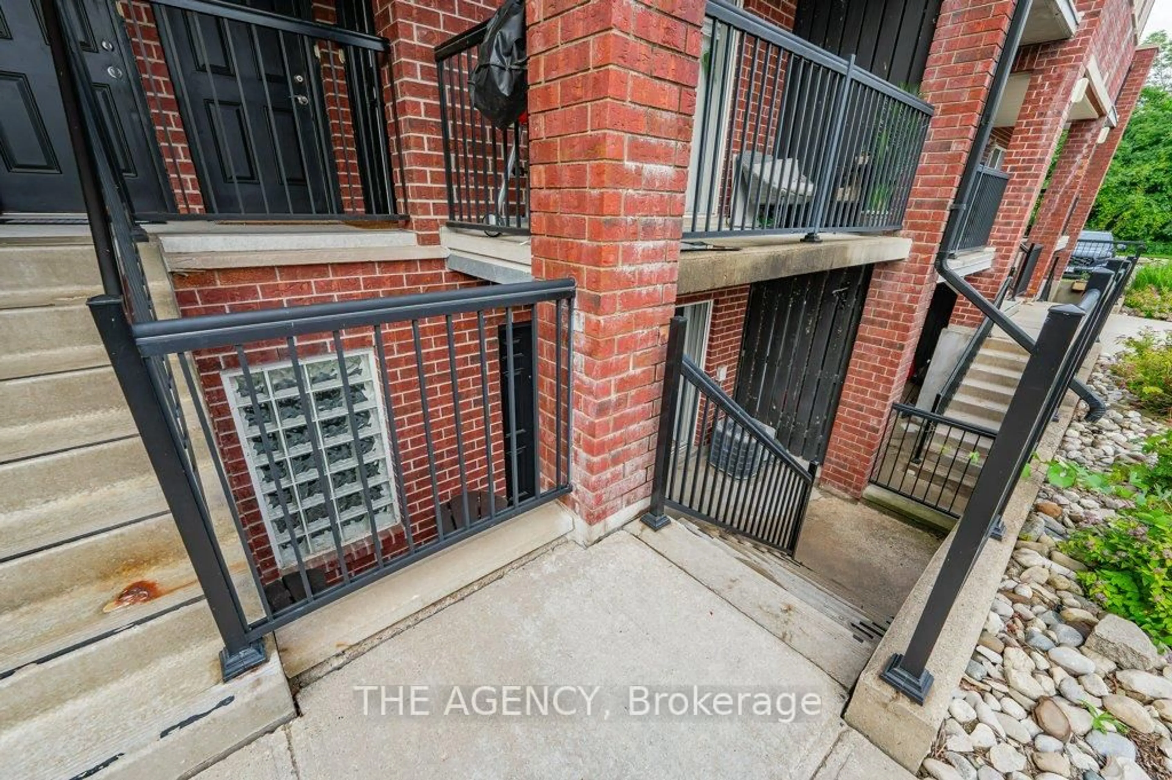 Balcony in the apartment, city buildings view from balcony for 45 Cedarhil Cres #14A, Kitchener Ontario N2E 0A2