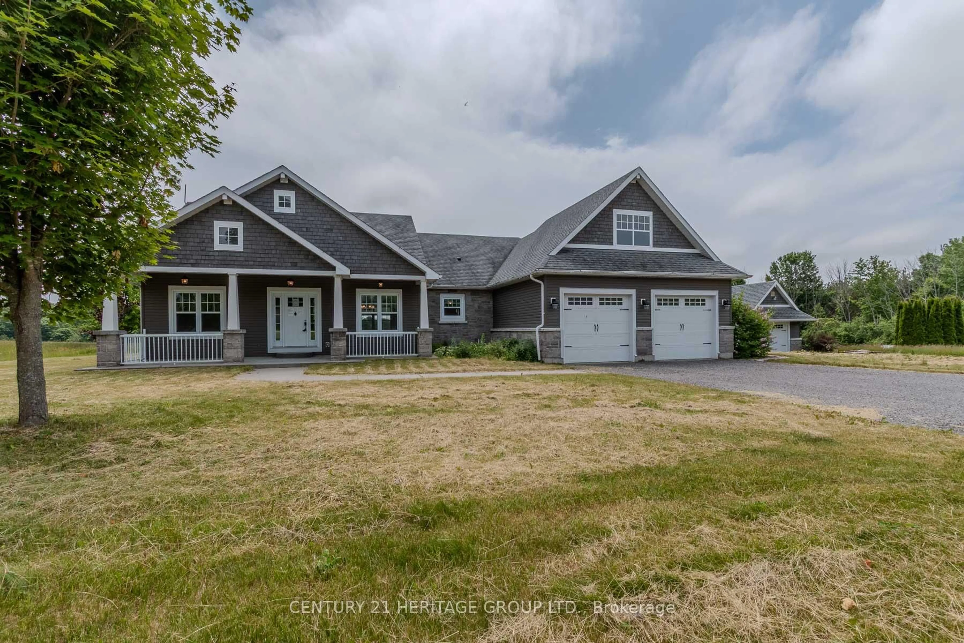 Home with vinyl exterior material, street for 221 Boyle Rd, Alnwick/Haldimand Ontario K0K 2G0