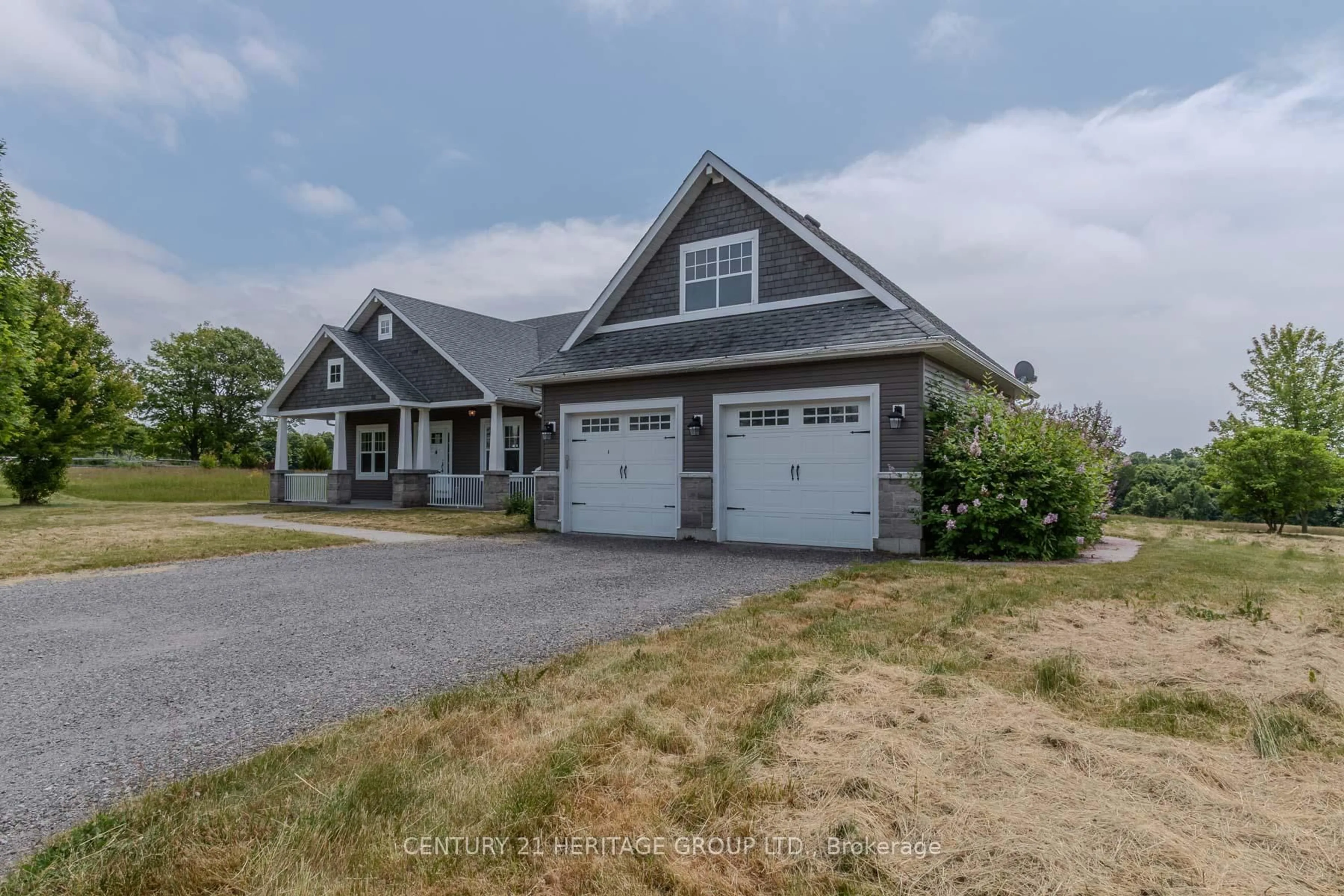 Home with vinyl exterior material, street for 221 Boyle Rd, Alnwick/Haldimand Ontario K0K 2G0