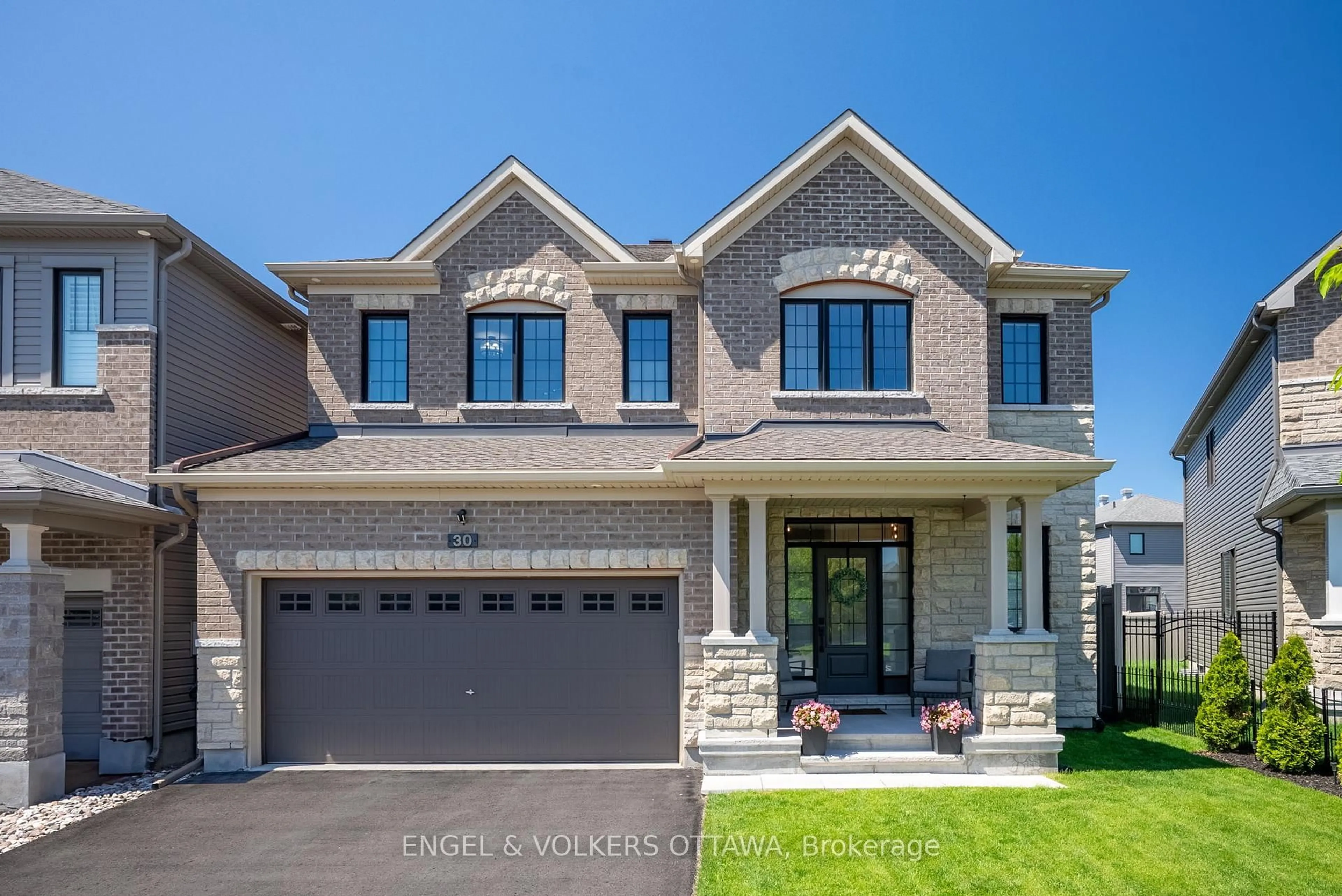 Home with brick exterior material, street for 30 Malachigan Cres, Orleans Ontario K4A 1G6