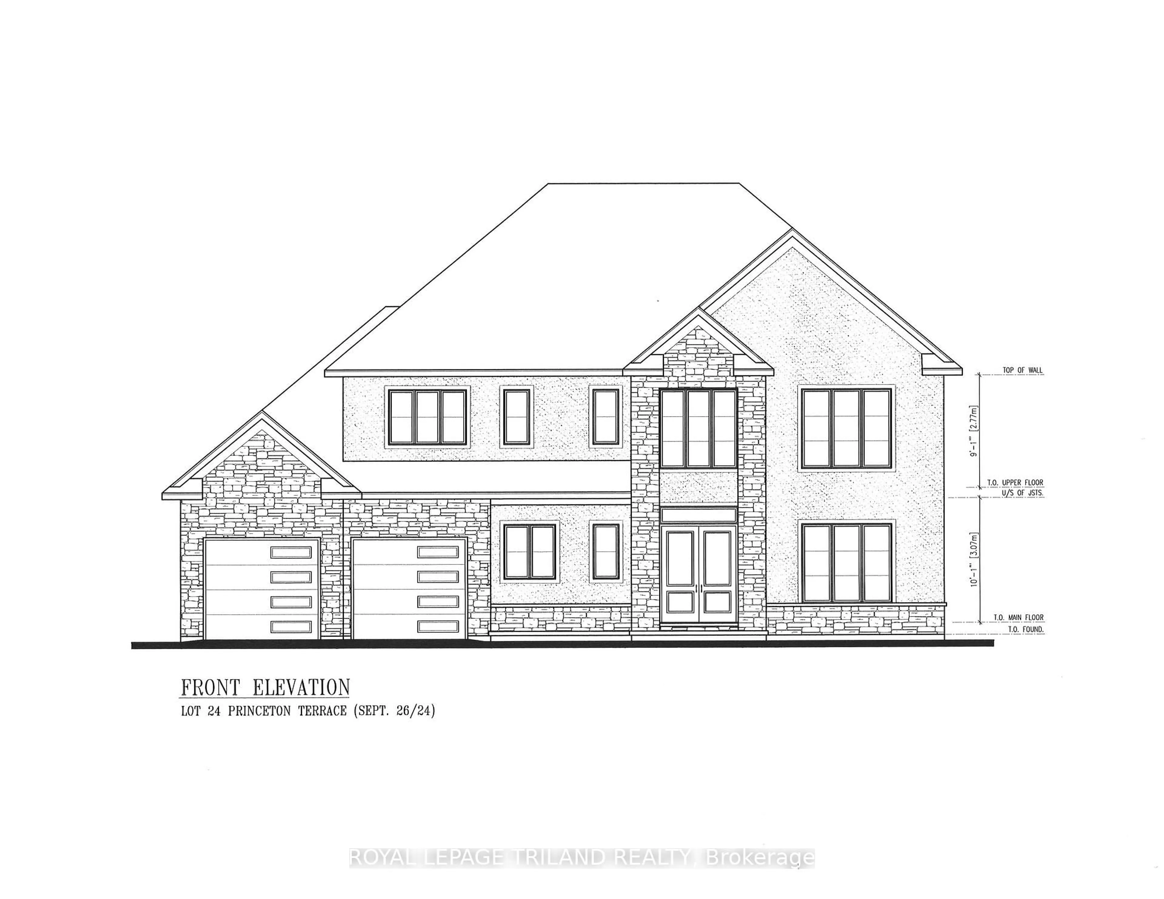 Floor plan for 159 Princeton Terr, London South Ontario N6K 0L5