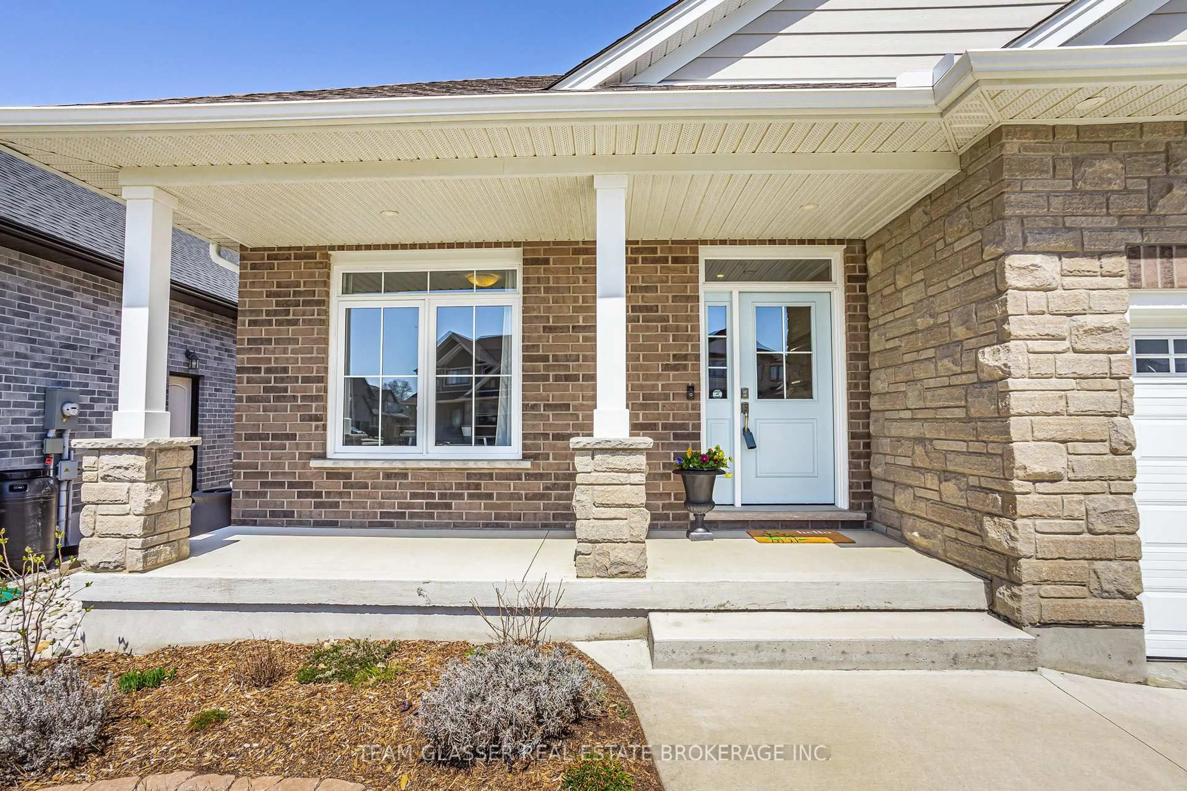Home with brick exterior material, street for 176 BOARDWALK Way, Thames Centre Ontario N0L 1G2