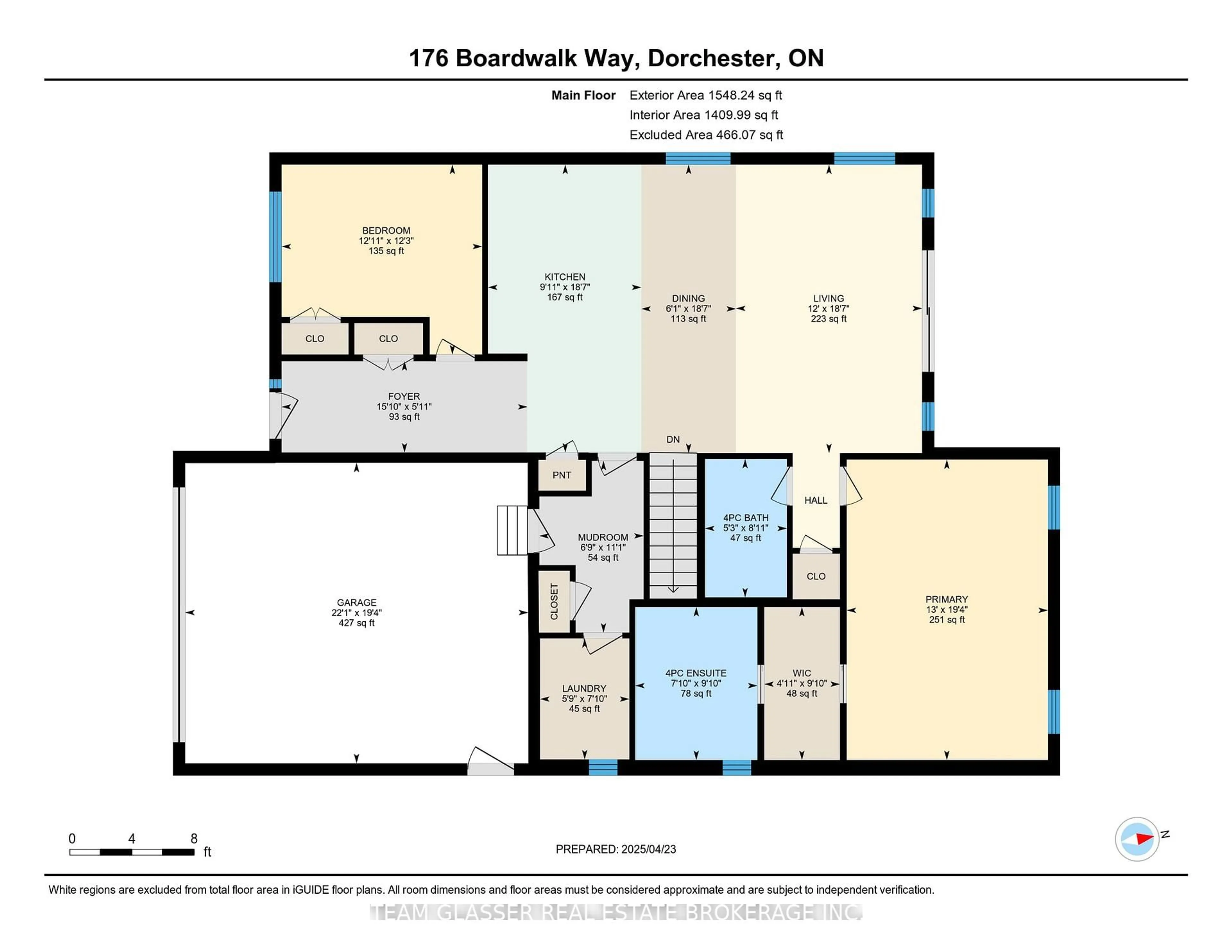Floor plan for 176 BOARDWALK Way, Thames Centre Ontario N0L 1G2