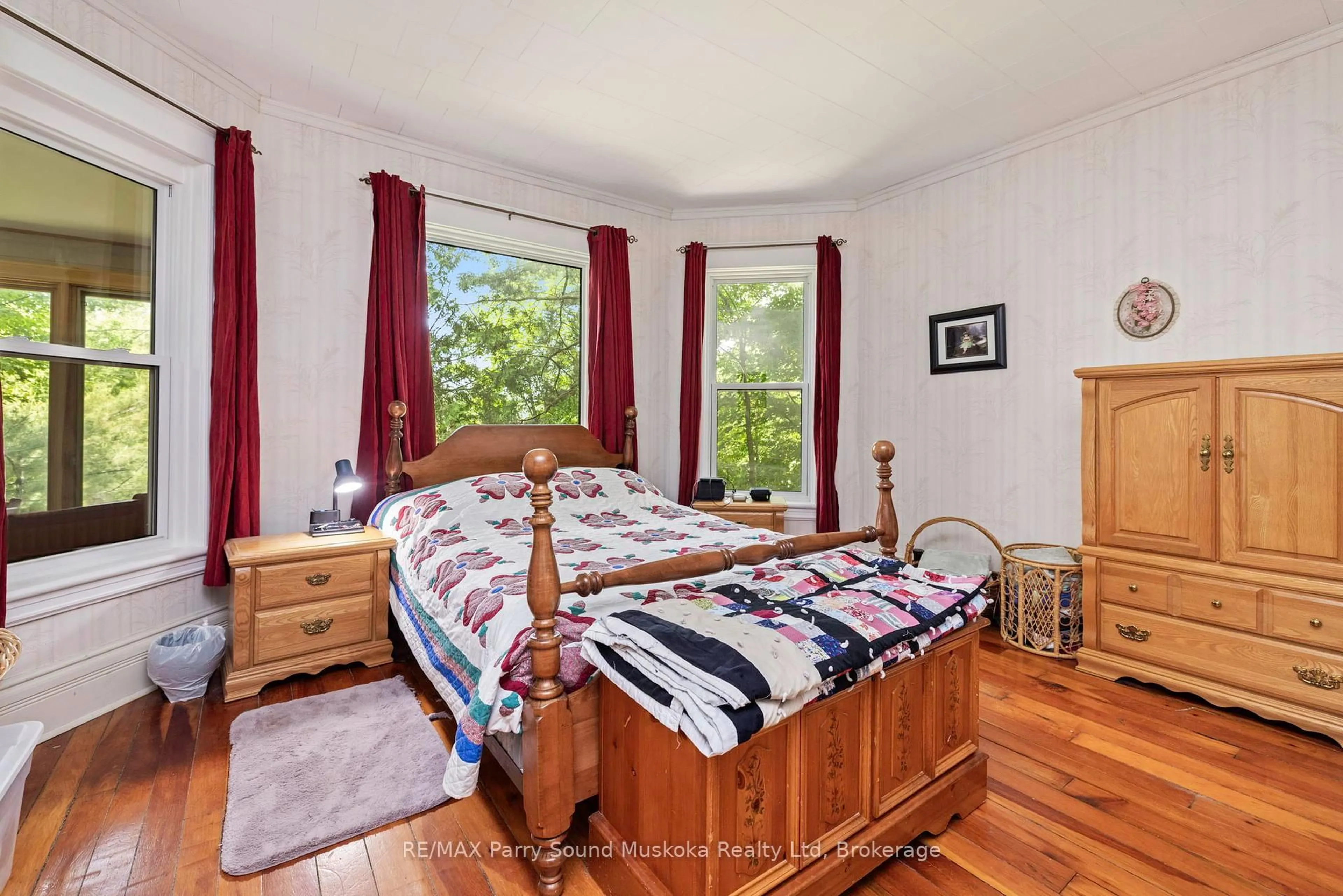 Bedroom with bed, unknown for 3A Bayview Rd, Parry Sound Ontario P2A 1B7