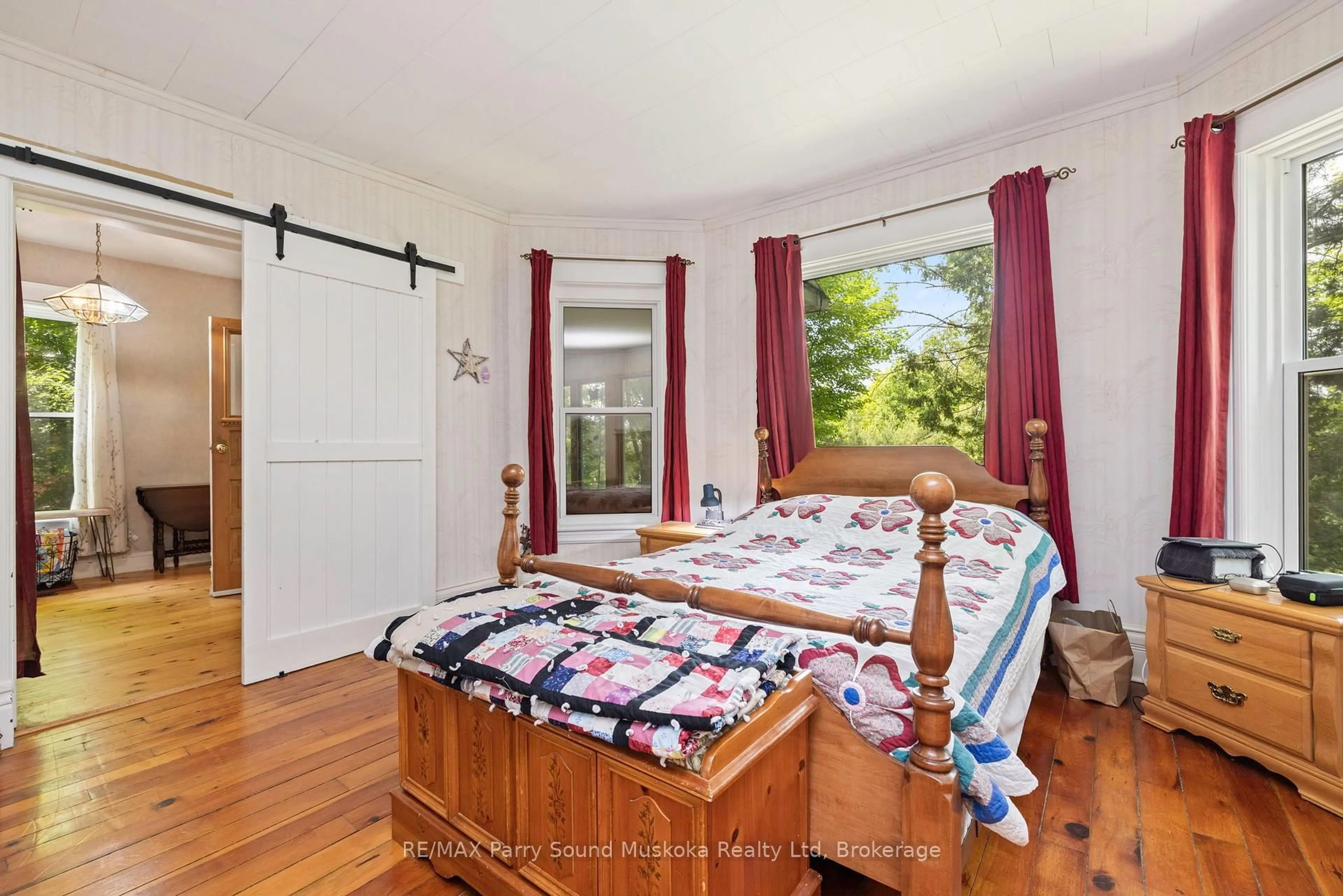 Bedroom with bed, unknown for 3A Bayview Rd, Parry Sound Ontario P2A 1B7