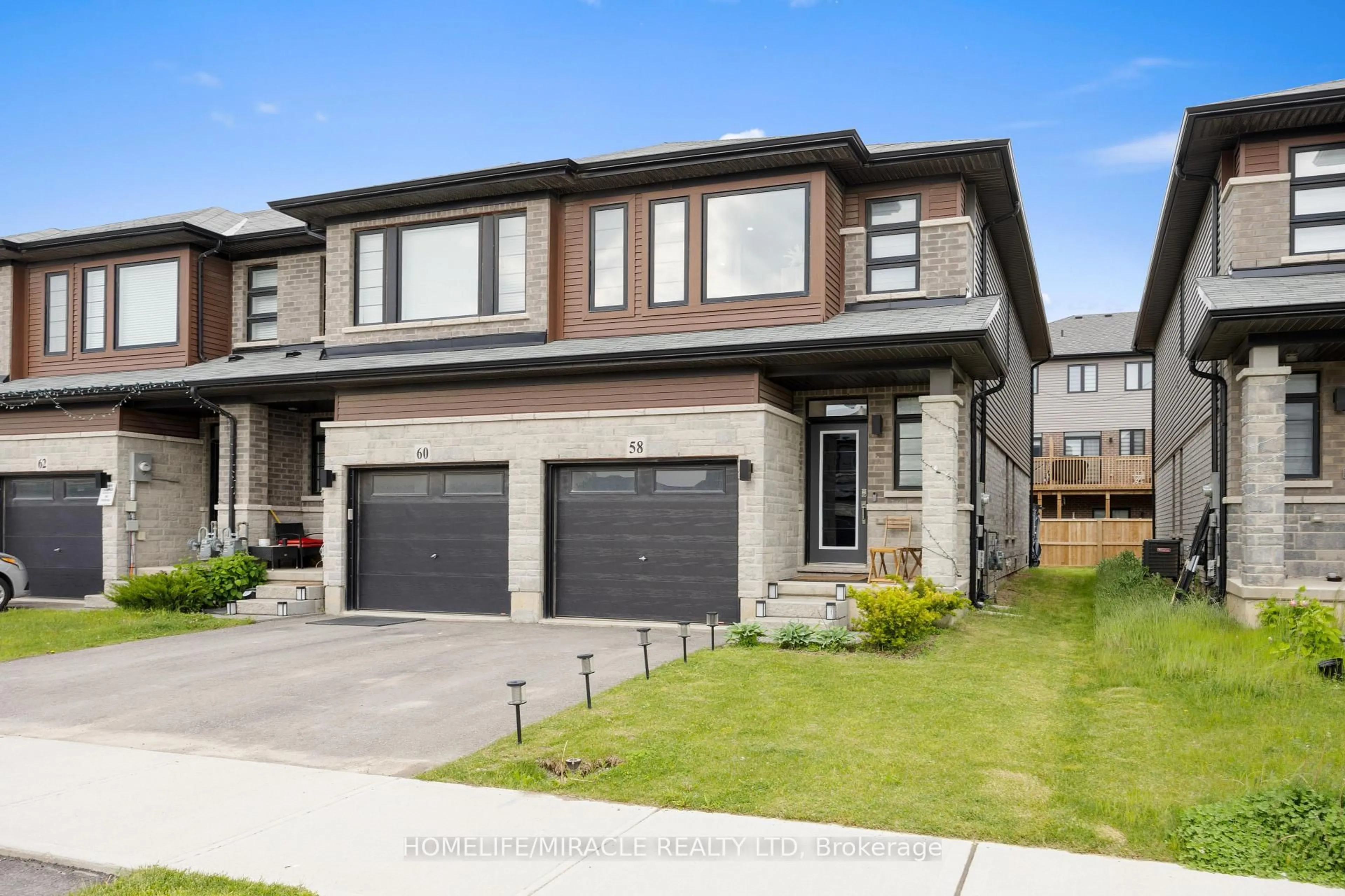Home with brick exterior material, street for 58 June Callwood Way, Brant Ontario N3T 0T1