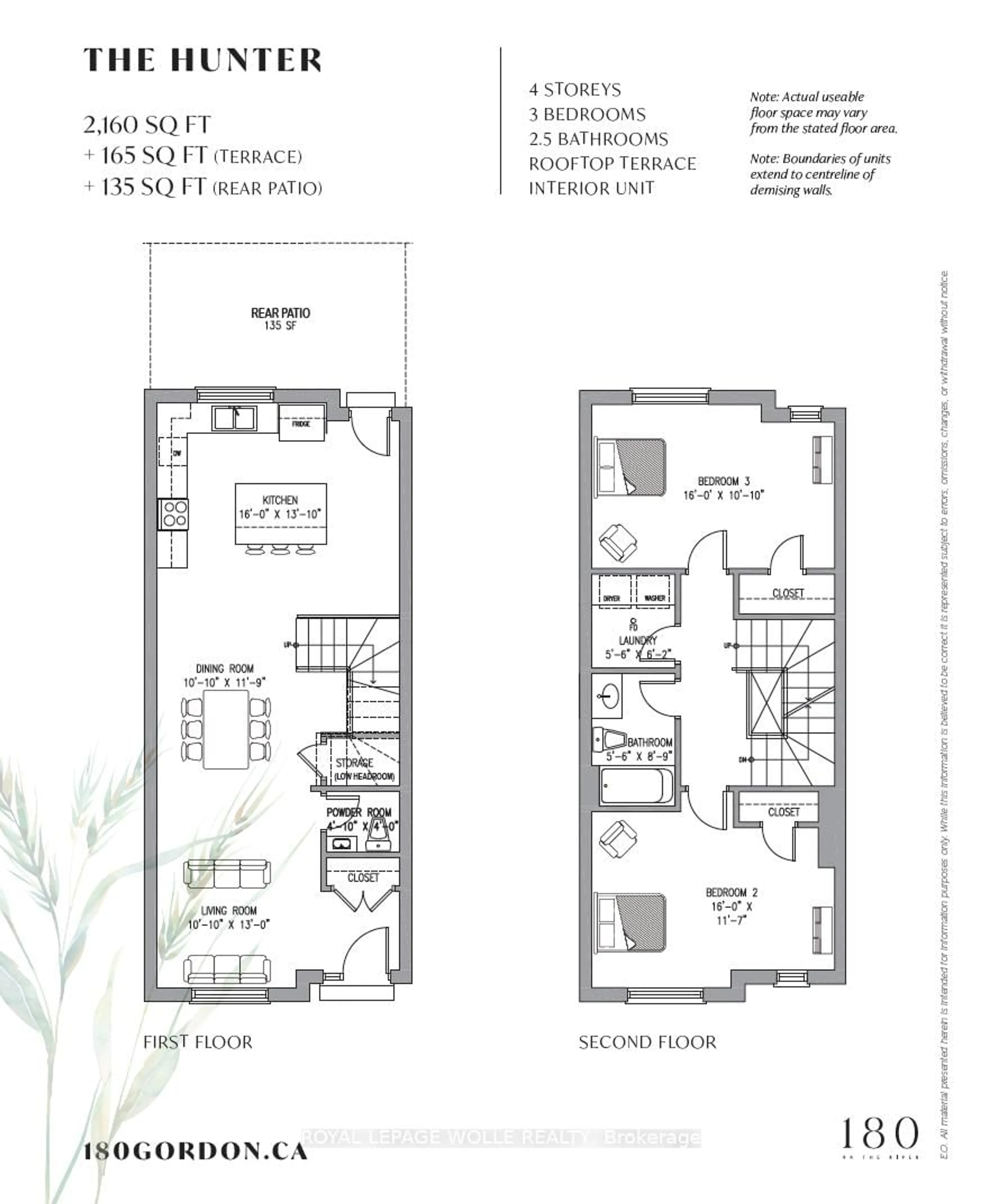 Floor plan for 180 Gordon St #4, Guelph Ontario N1G 1X1