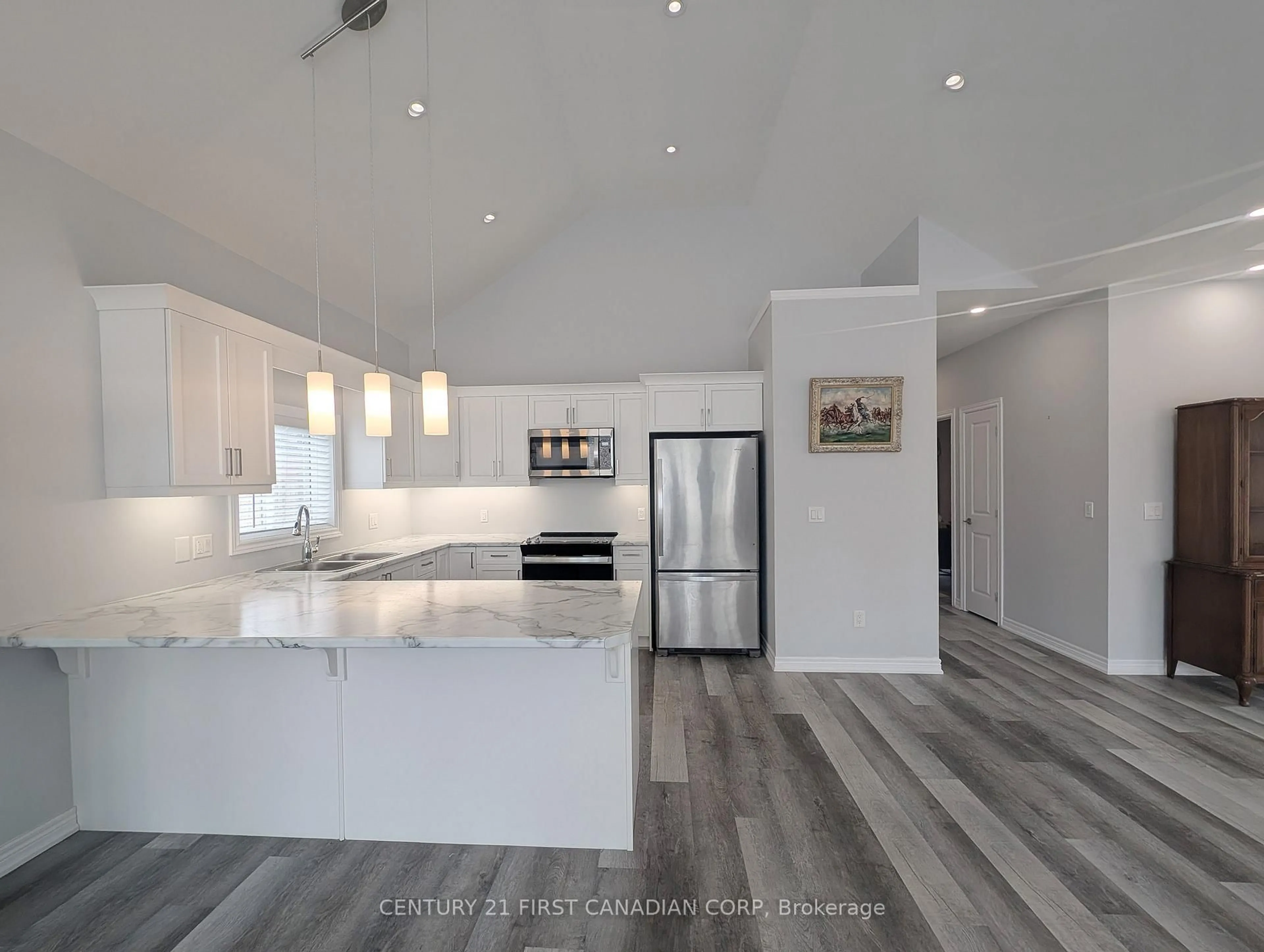 Open concept kitchen, unknown for 310-A St Paul Ave, Brantford Ontario N3R 4M8