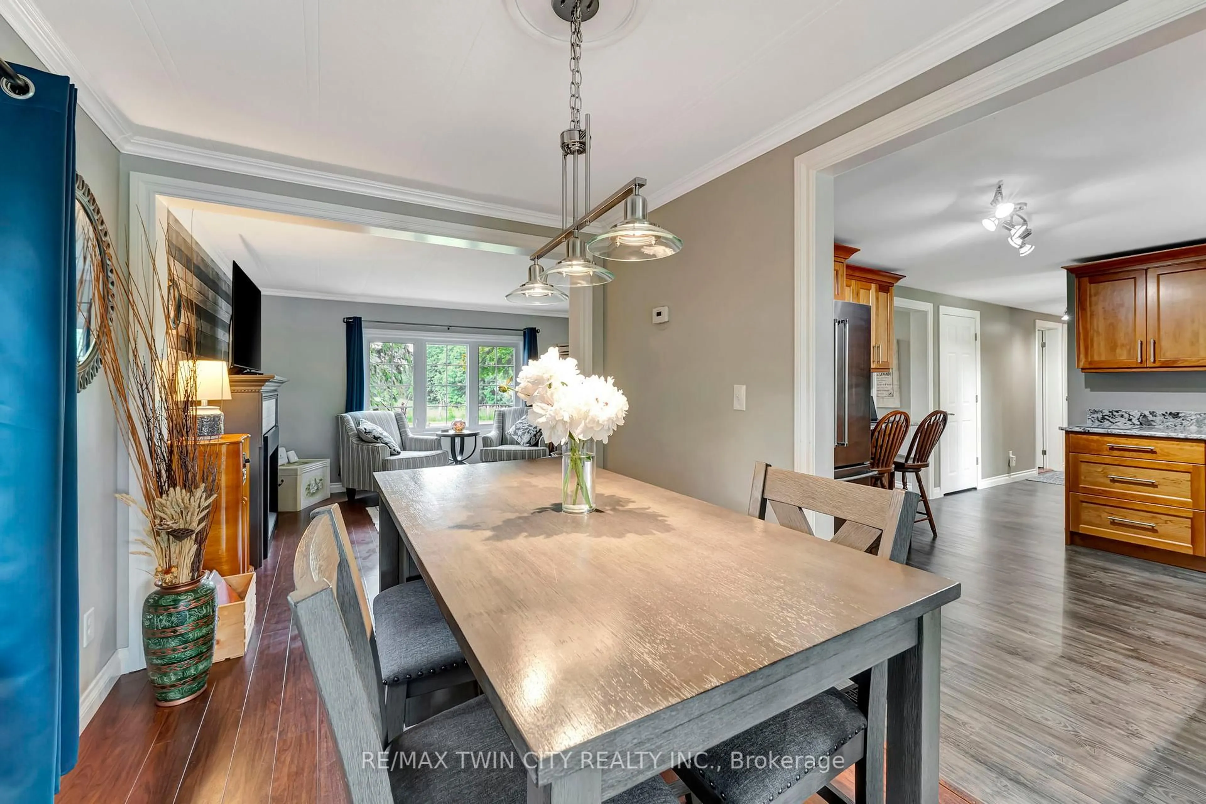 Open concept kitchen, unknown for 806201 Oxford 29 Rd #67, Blandford-Blenheim Ontario N0J 1M0