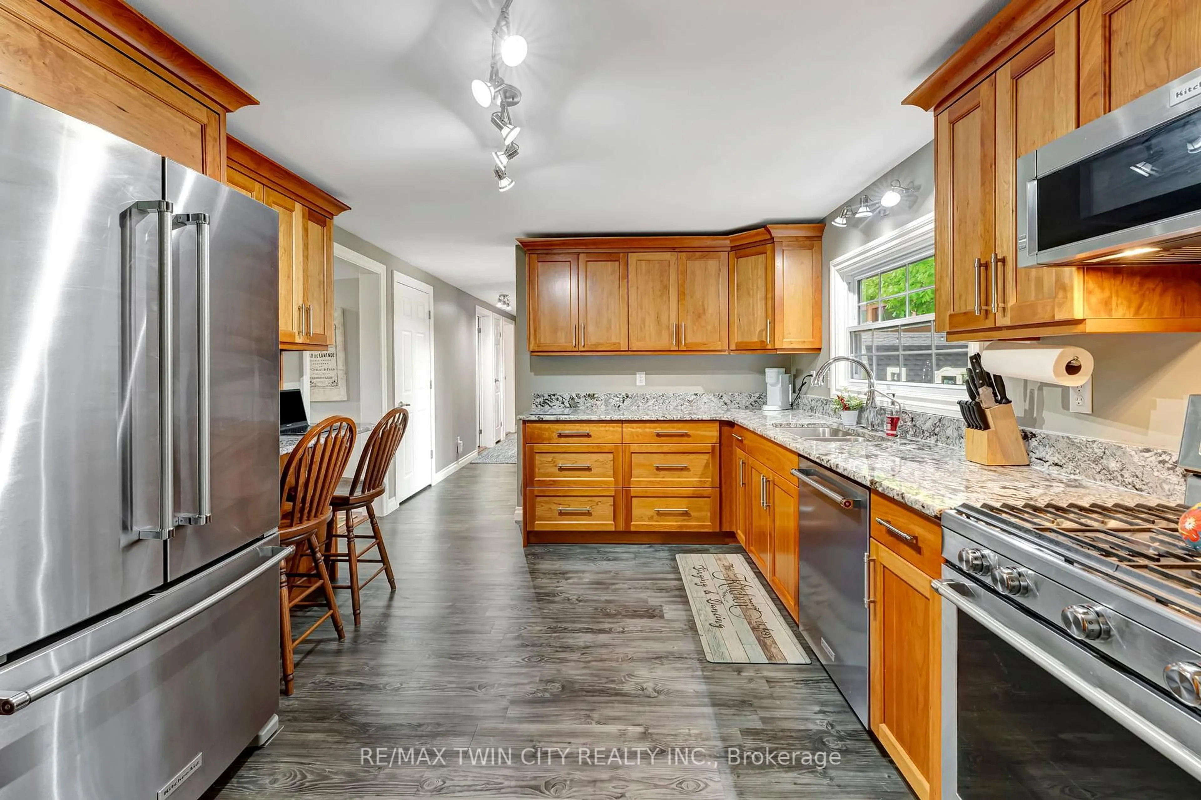 Open concept kitchen, ceramic/tile floor for 806201 Oxford 29 Rd #67, Blandford-Blenheim Ontario N0J 1M0
