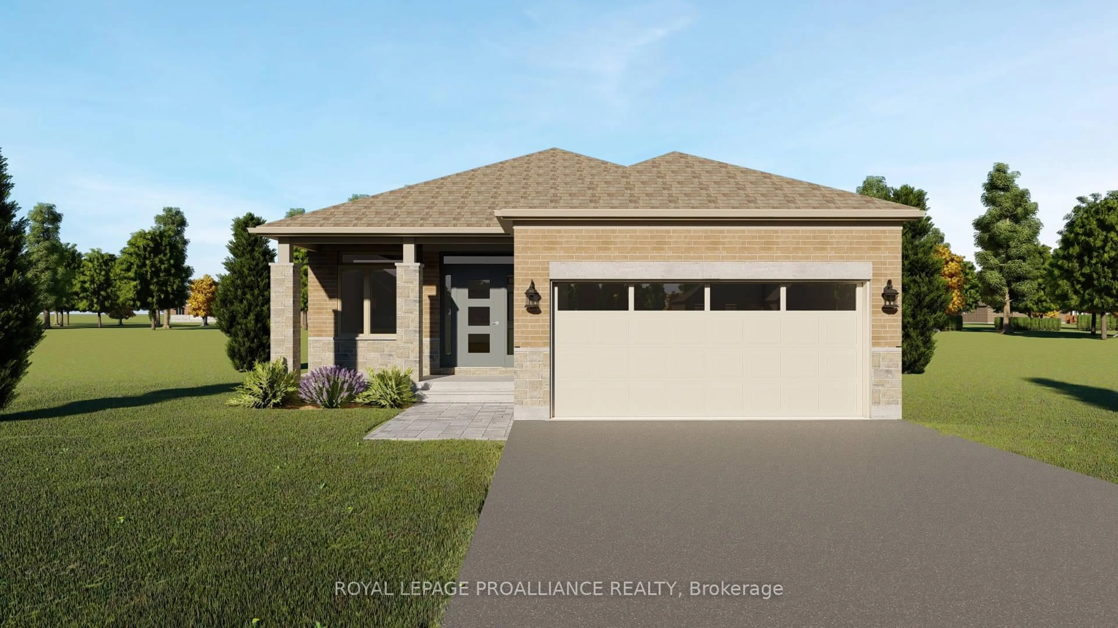 Home with brick exterior material, street for 132 Stonecrest Blvd, Quinte West Ontario K8R 0B4