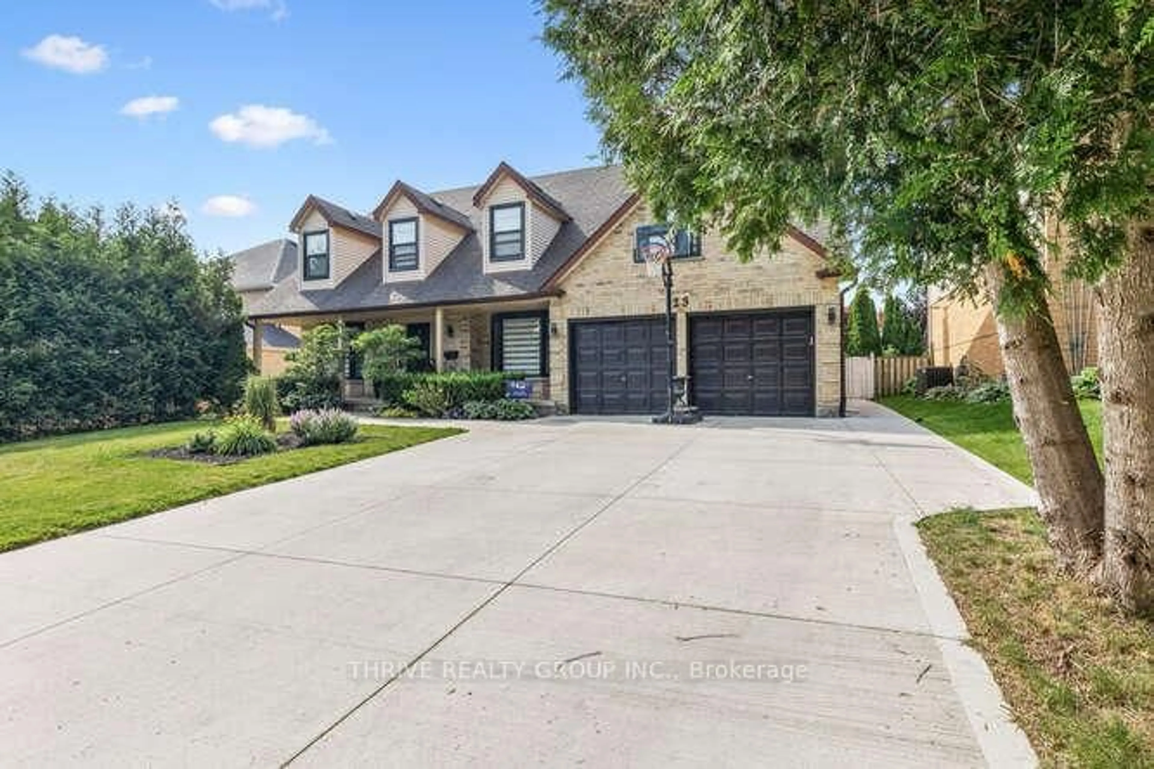 Home with brick exterior material, street for 23 Penrith Cres, London North Ontario N6G 4M8