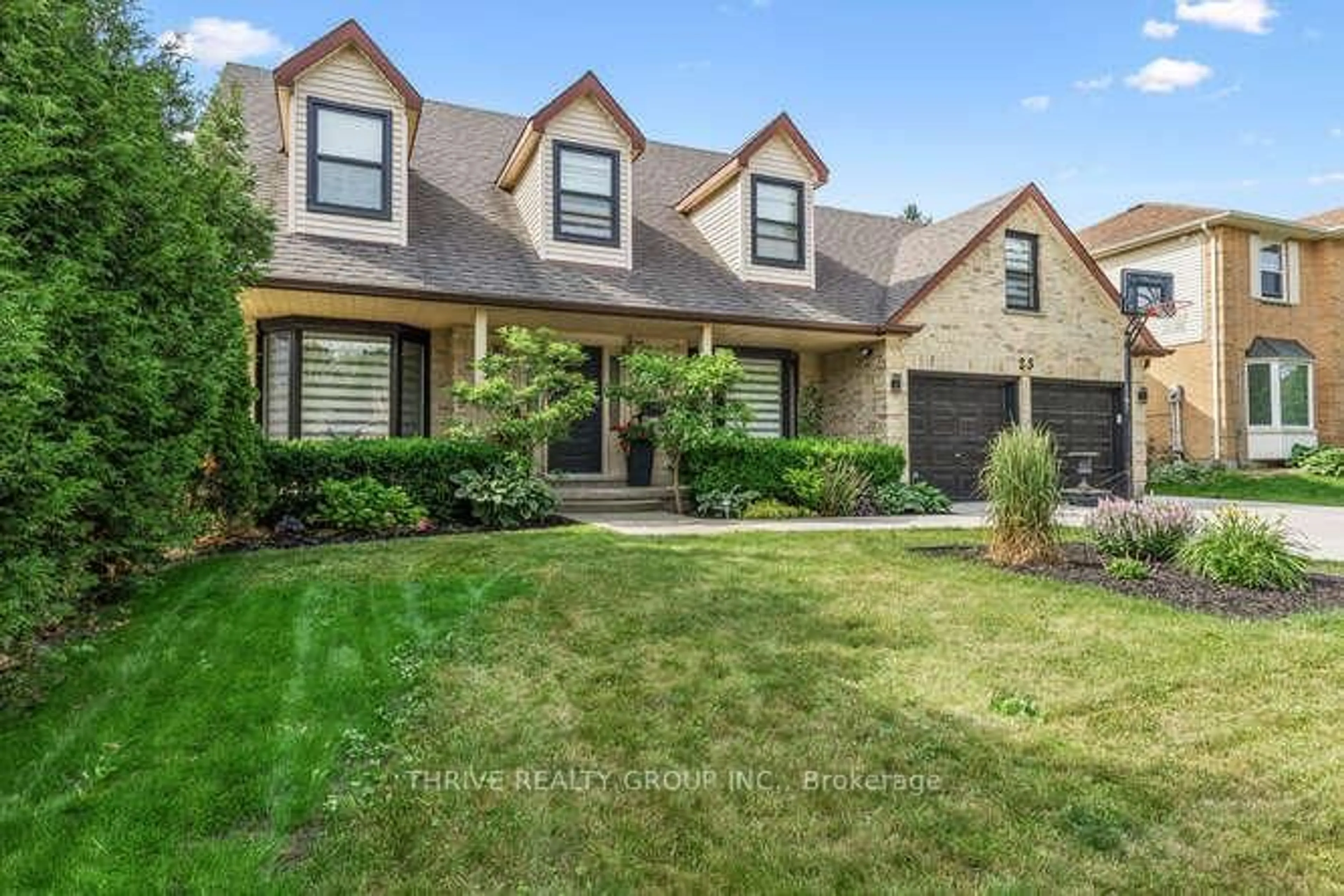 Home with brick exterior material, street for 23 Penrith Cres, London North Ontario N6G 4M8