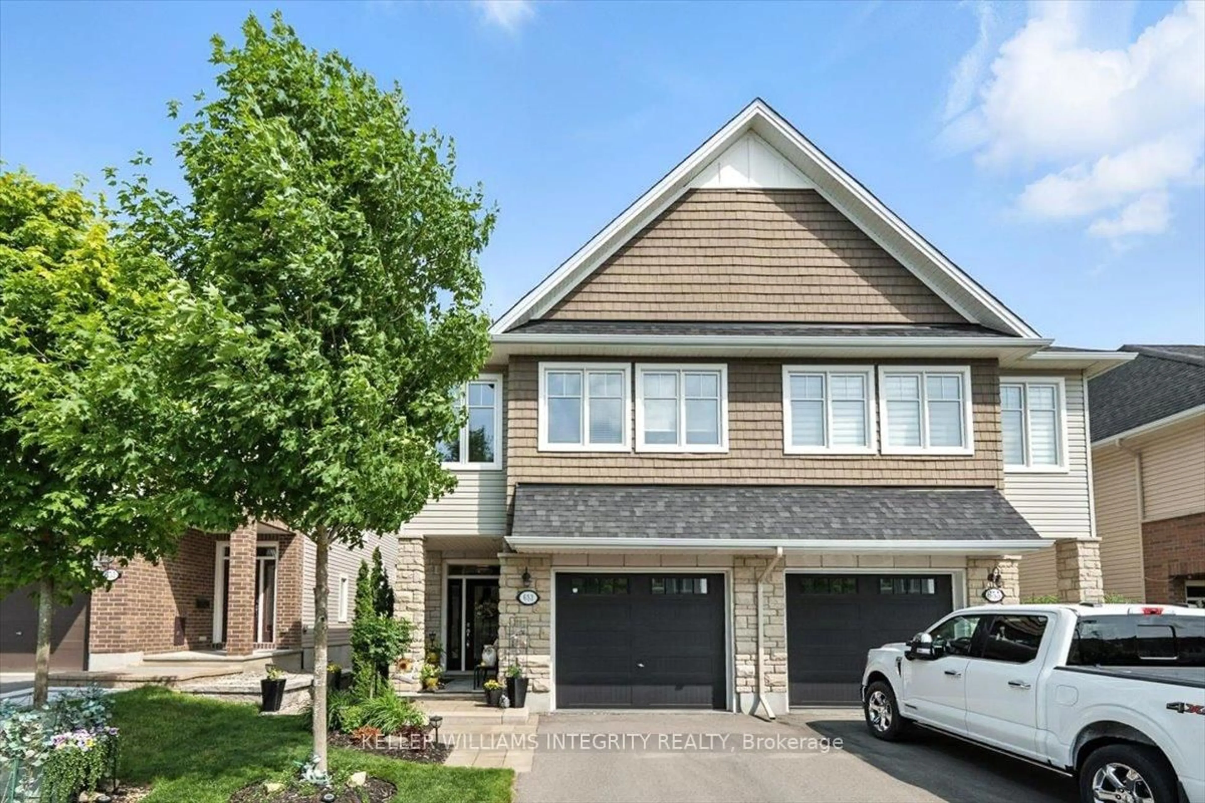 Home with brick exterior material, street for 653 Cartographe St, Ottawa Ontario K4A 1B6