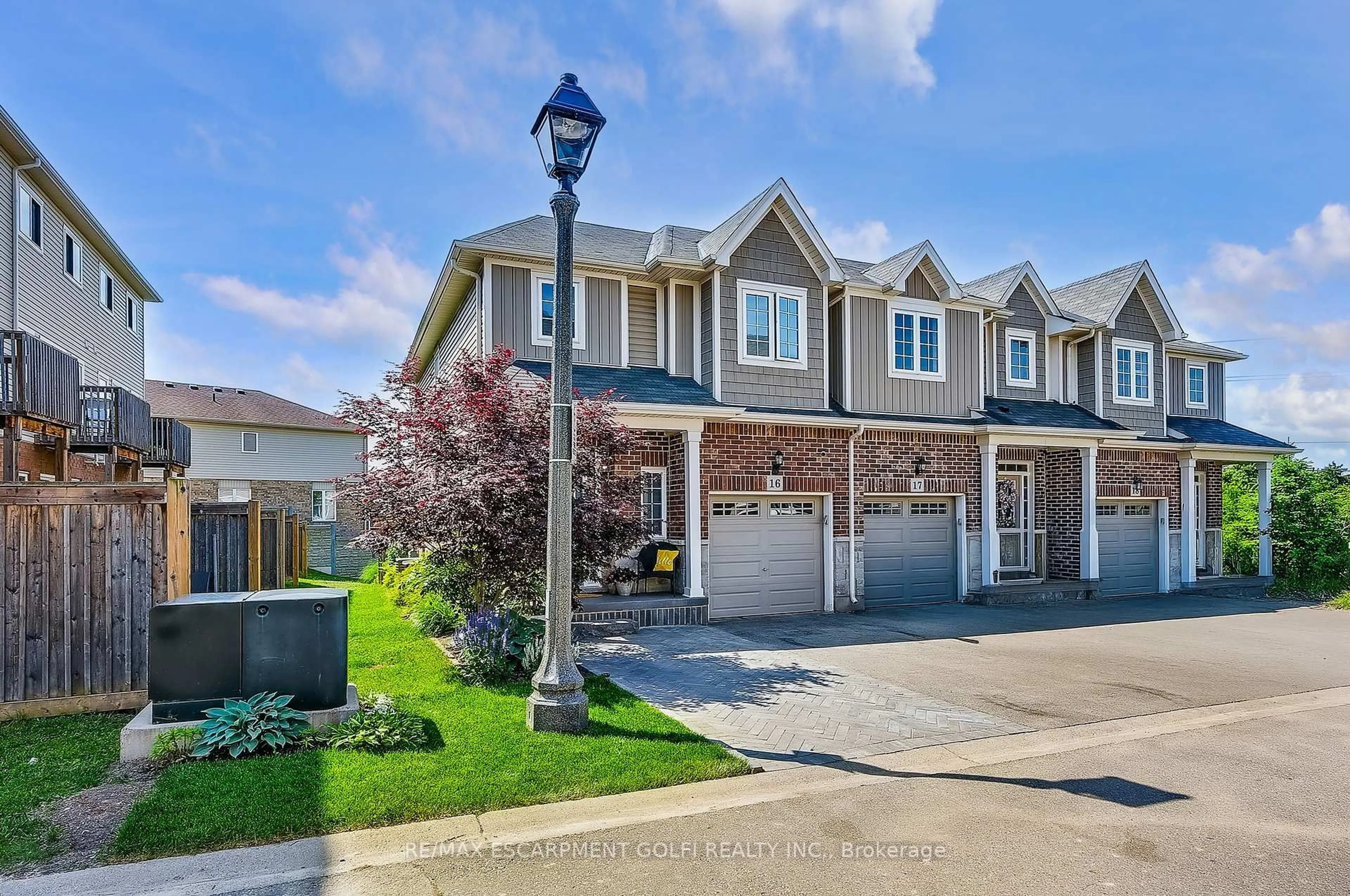 Home with brick exterior material, street for 100 Chester Dr #16, Cambridge Ontario N1T 0C8