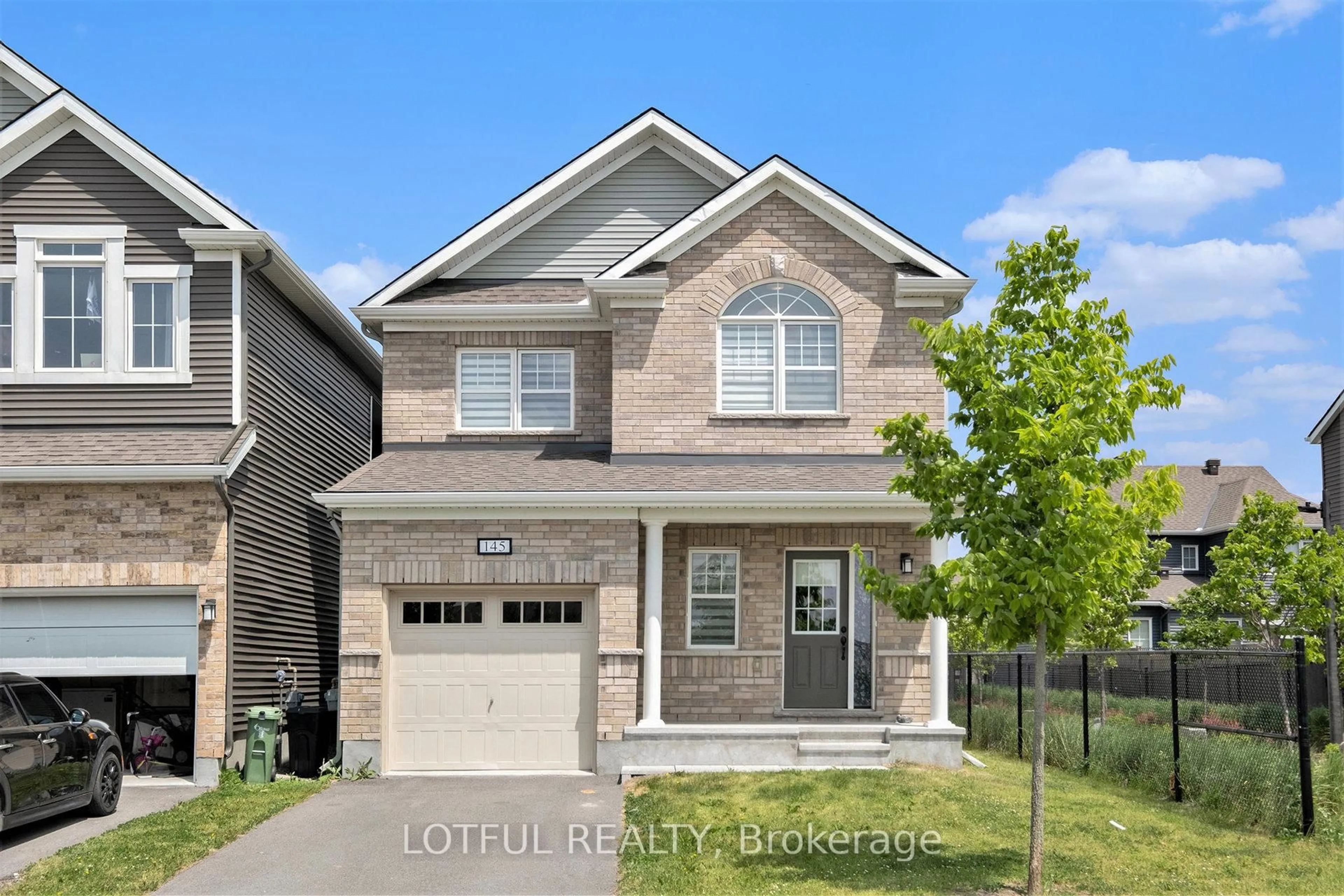 Home with brick exterior material, street for 145 Celestial Grve, Ottawa Ontario K2J 6S8