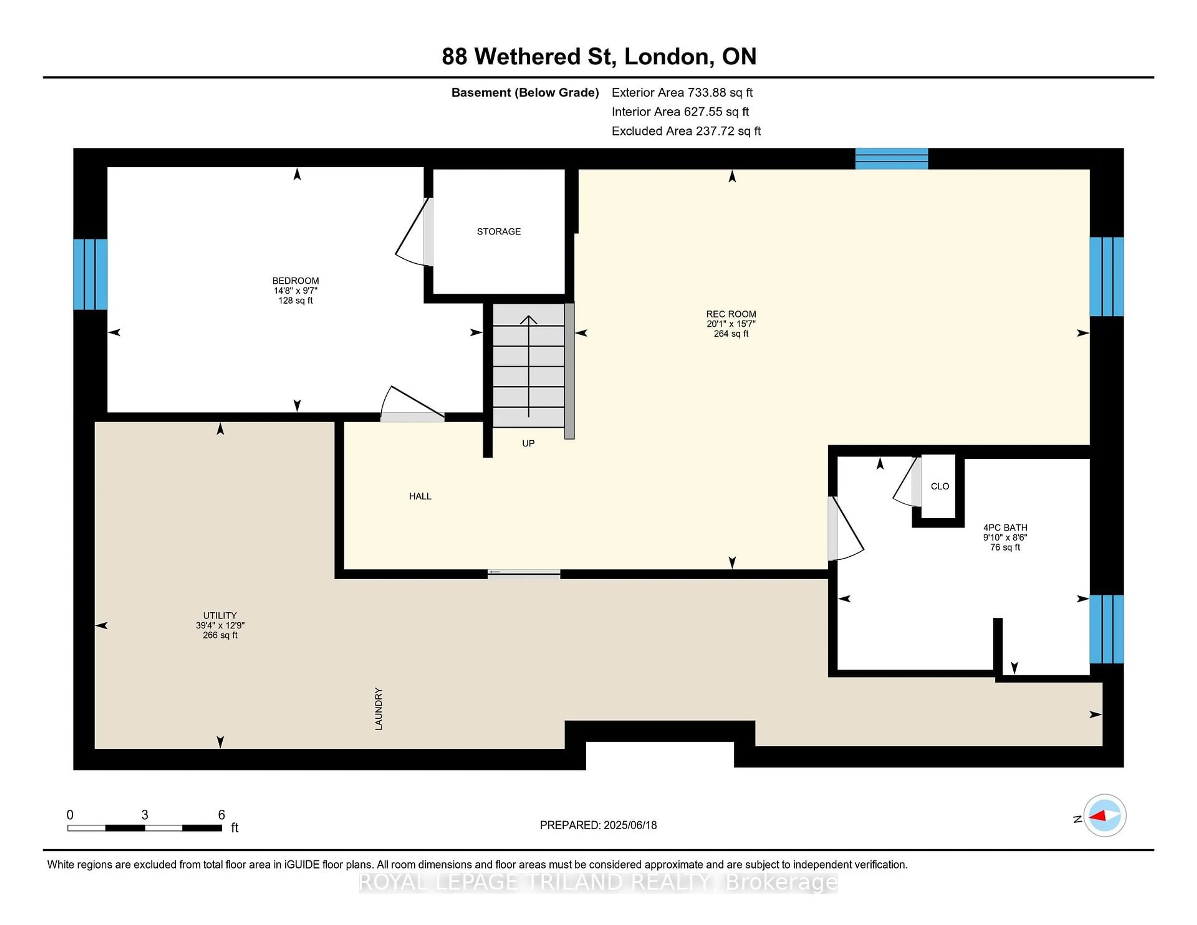 Floor plan for 88 Wethered St, London East Ontario N5Y 1H3