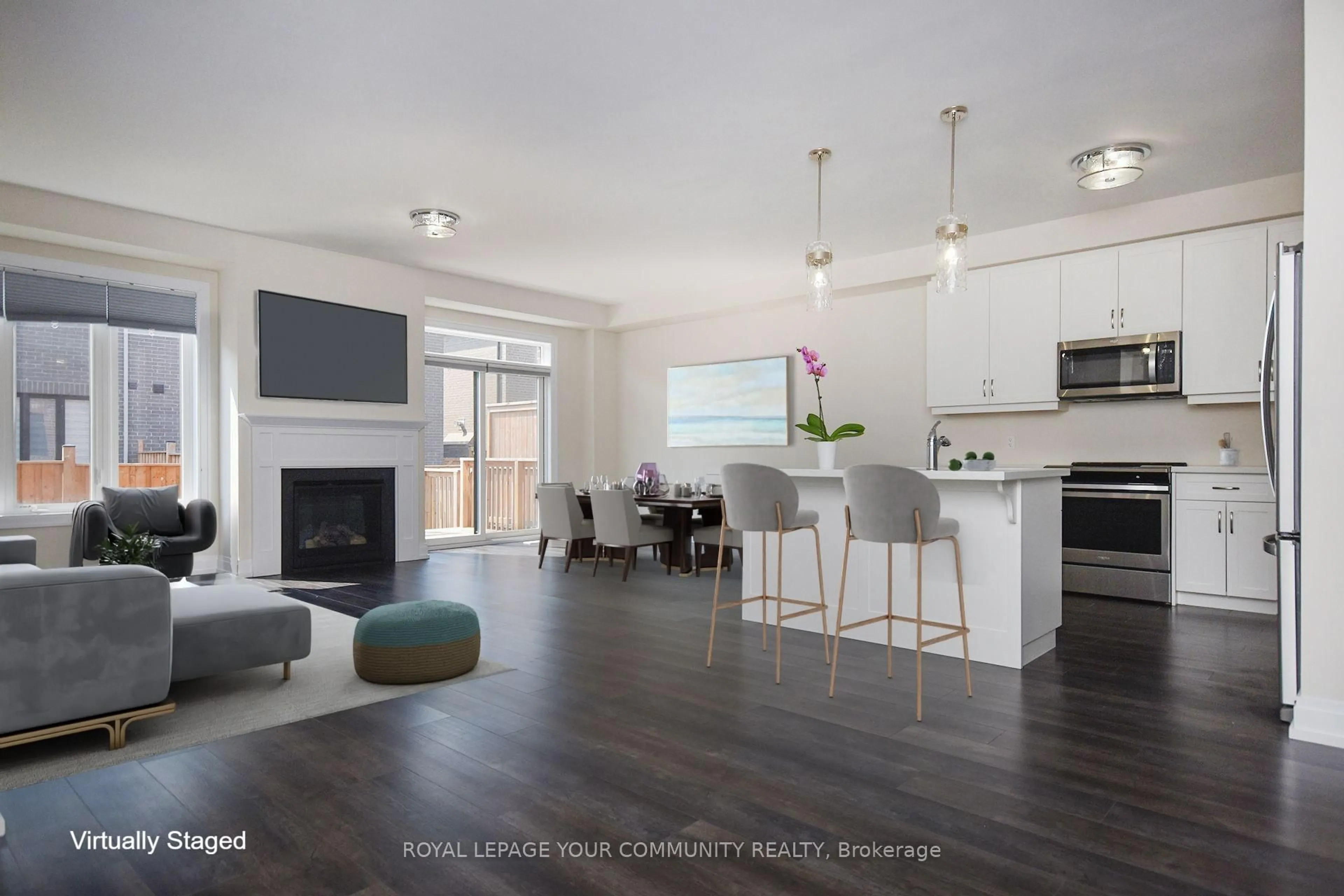 Open concept kitchen, unknown for 62 Skinner Rd, Hamilton Ontario L8B 1X1
