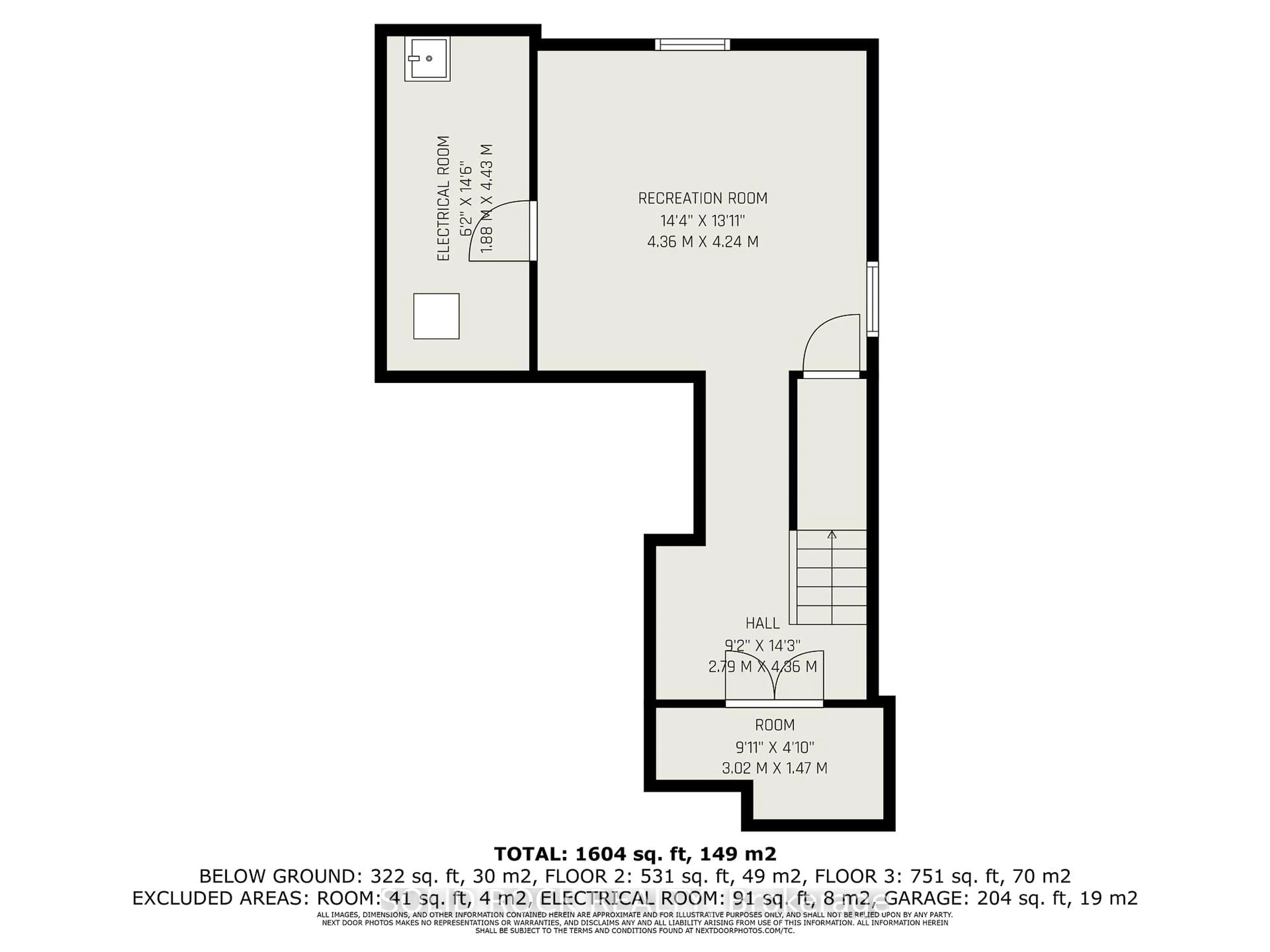 Floor plan for 2010 Postilion St, Richmond Ontario K0A 2Z0