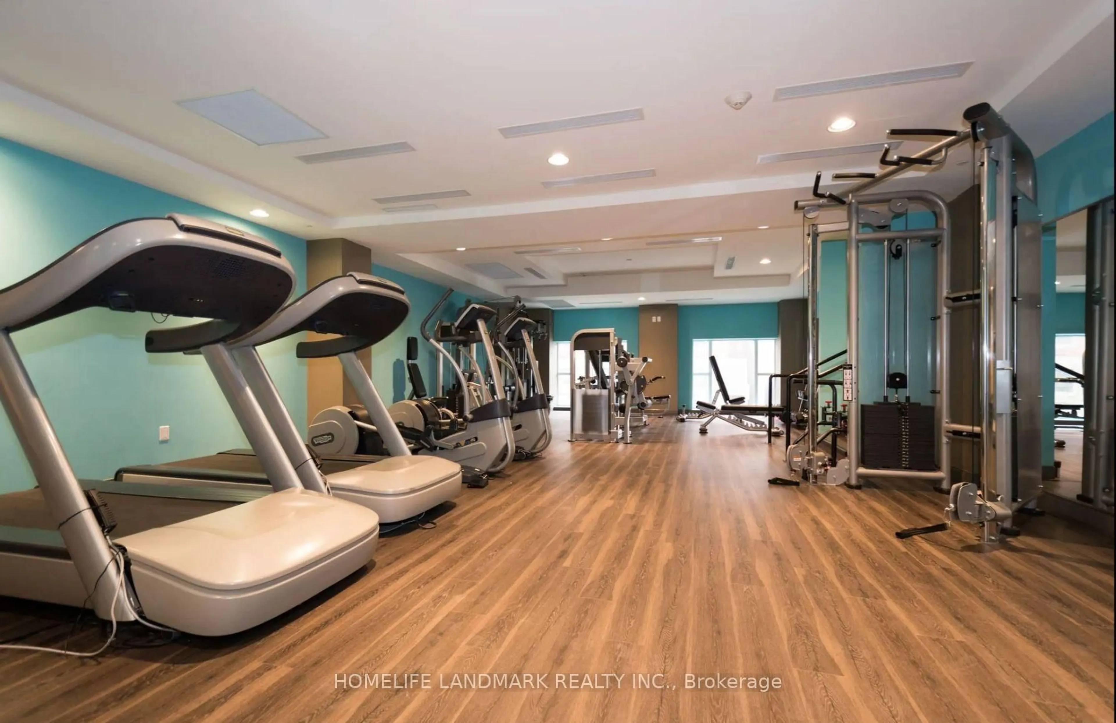 Gym or fitness room for 150 main St #707, Hamilton Ontario L8P 1H8