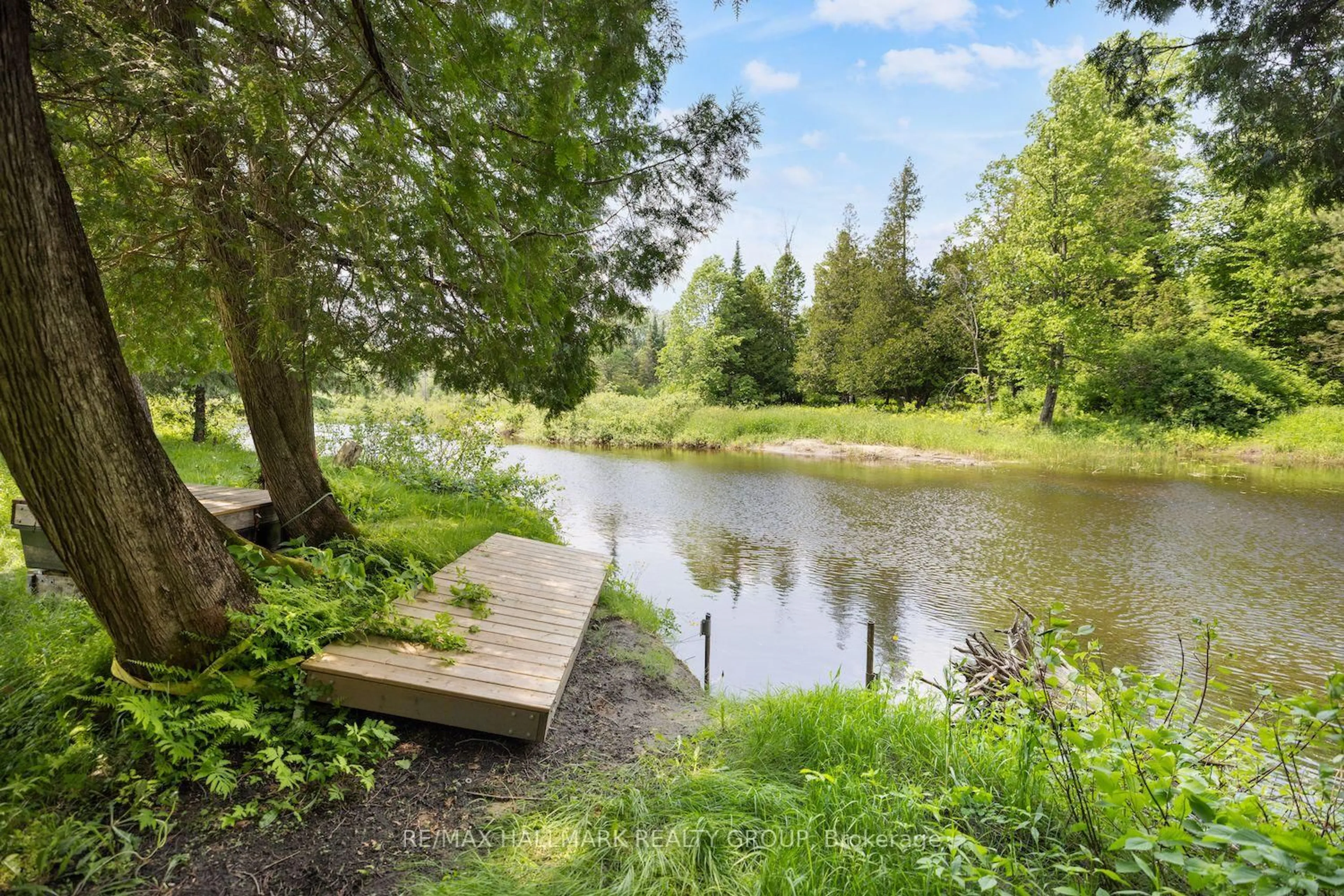 Patio, water/lake/river/ocean view for 115 Clyde Lane, Lanark Ontario K0G 1K0