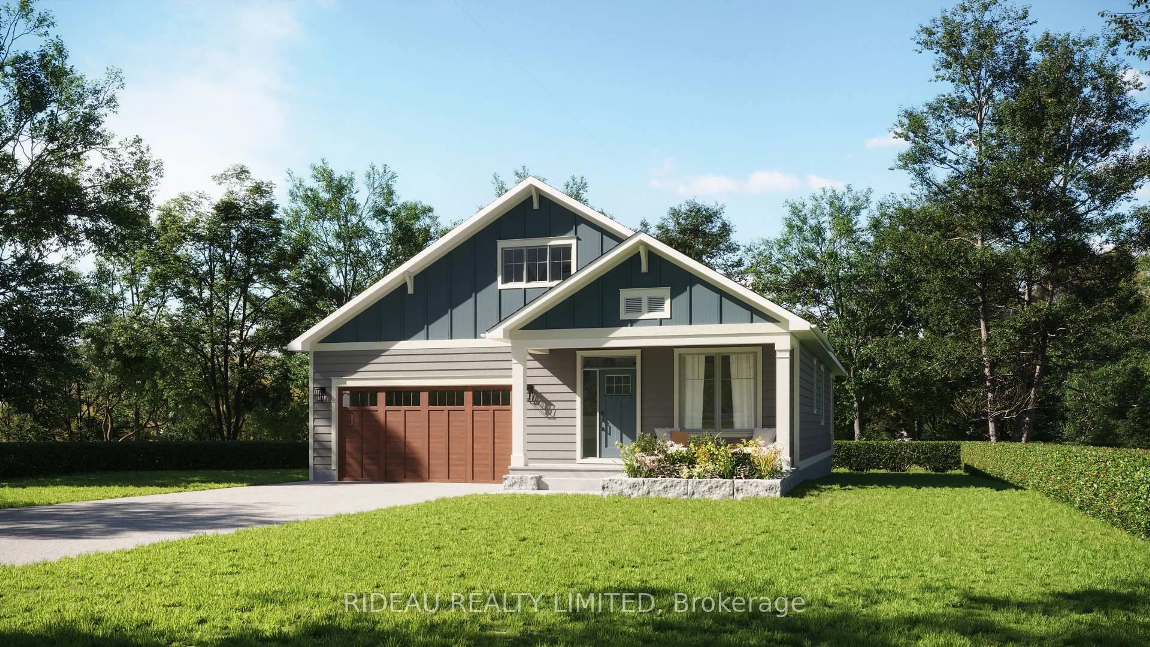 Home with vinyl exterior material, street for 130 Shelter Cove Dr, Westport Ontario K0G 1X0
