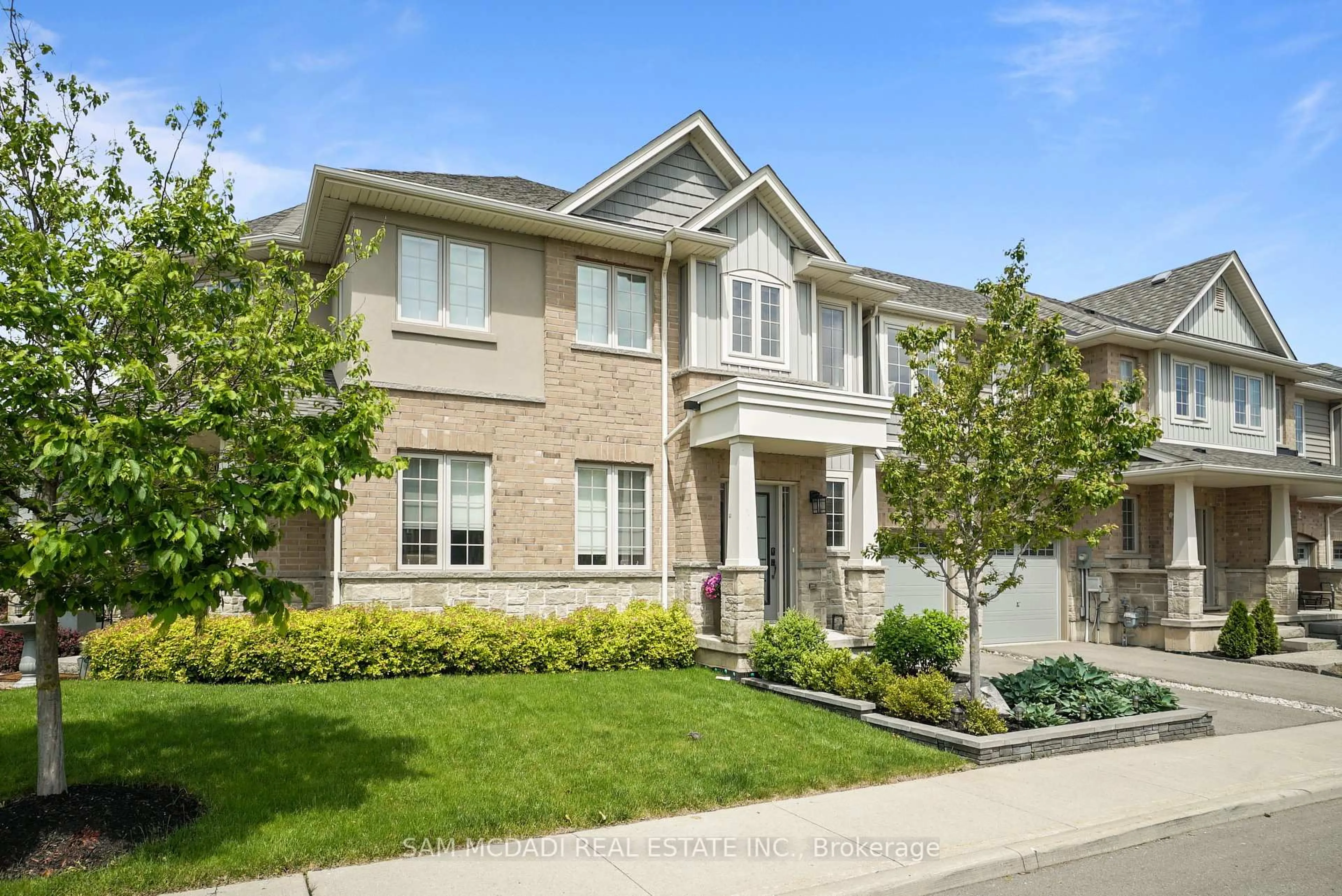 Home with brick exterior material, street for 18 BEAU CHATEL Lane, Grimsby Ontario L3M 0H4